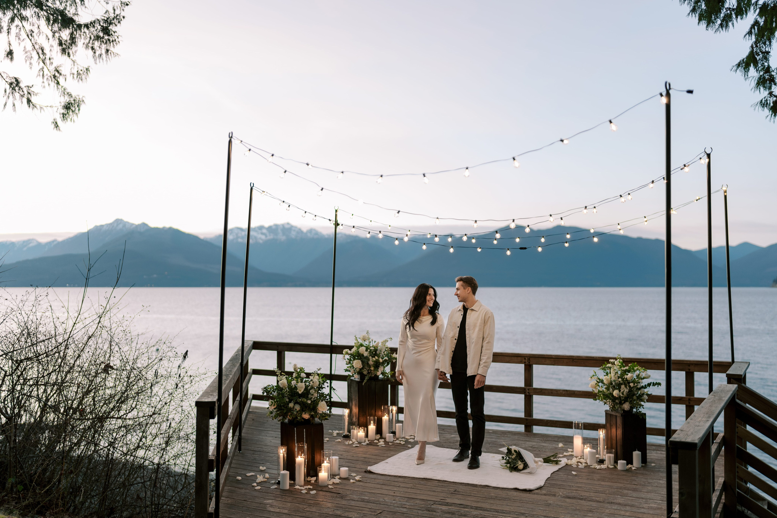 Proposal. January 2025. Seabeck, Washington State. EVAN ARISTOV WEDDING PHOTOGRAPHY — Seattle Wedding Photographer