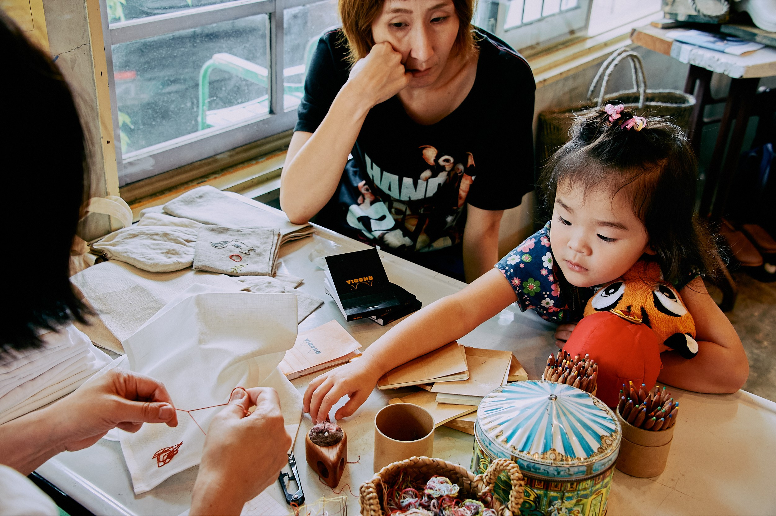 ライブ刺しゅうがやってきた ! !. MT