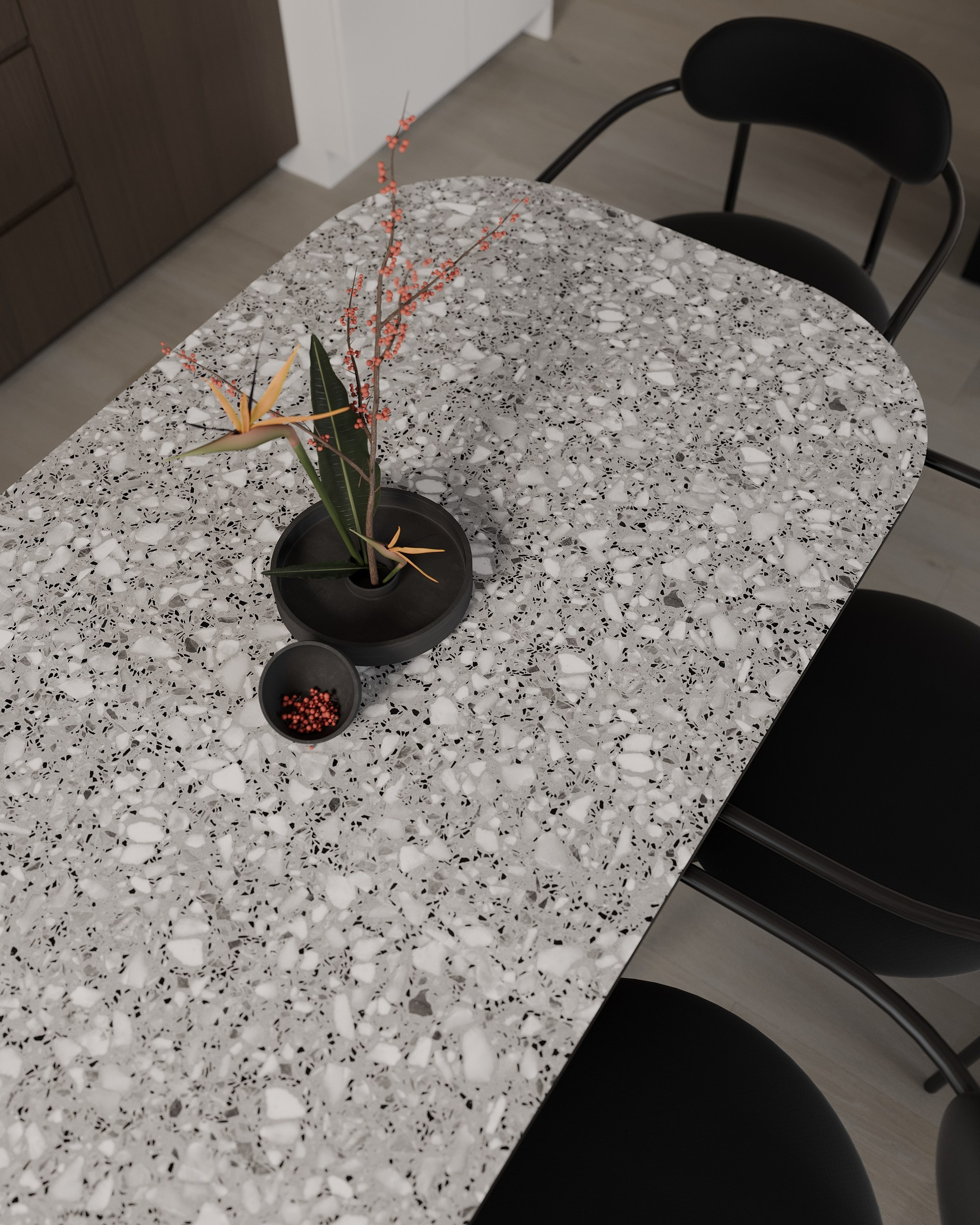 Terrazzo. Simple Archs — high quality visualizations for your interior projects