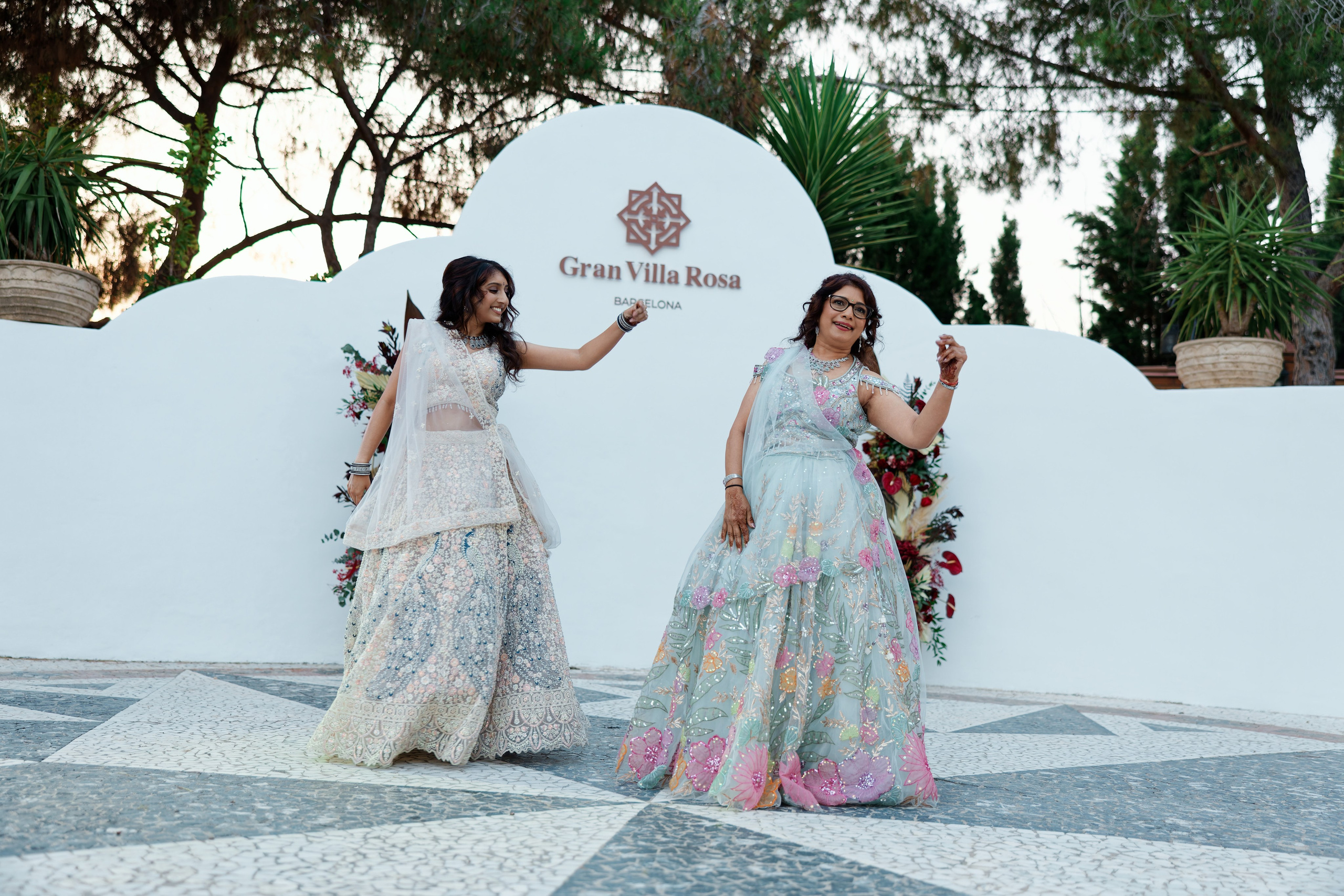 Indian wedding at Gran Villa Rosa, Barcelona
