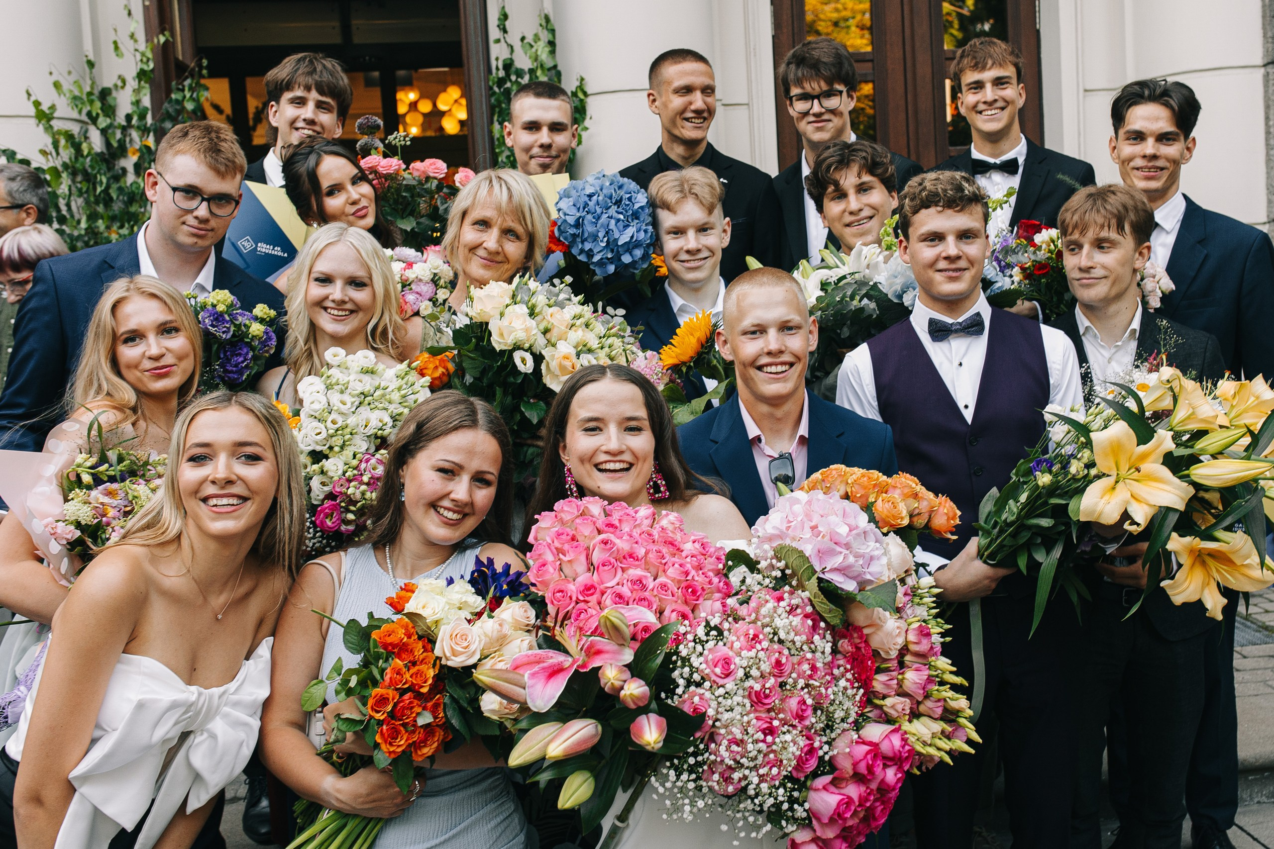 Skolas izlaiduma fotogrāfs