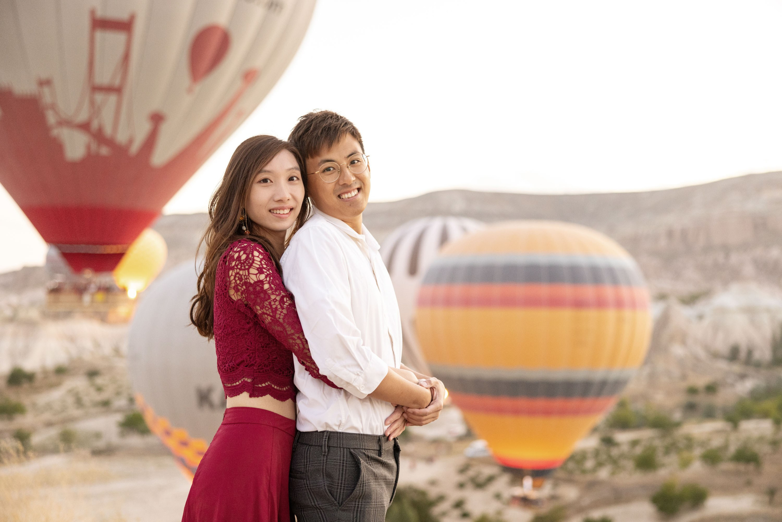 Couple photo shoot in Cappadocia. Julia Ganch I Fashion Wedding Photography I Cappadocia Turkey