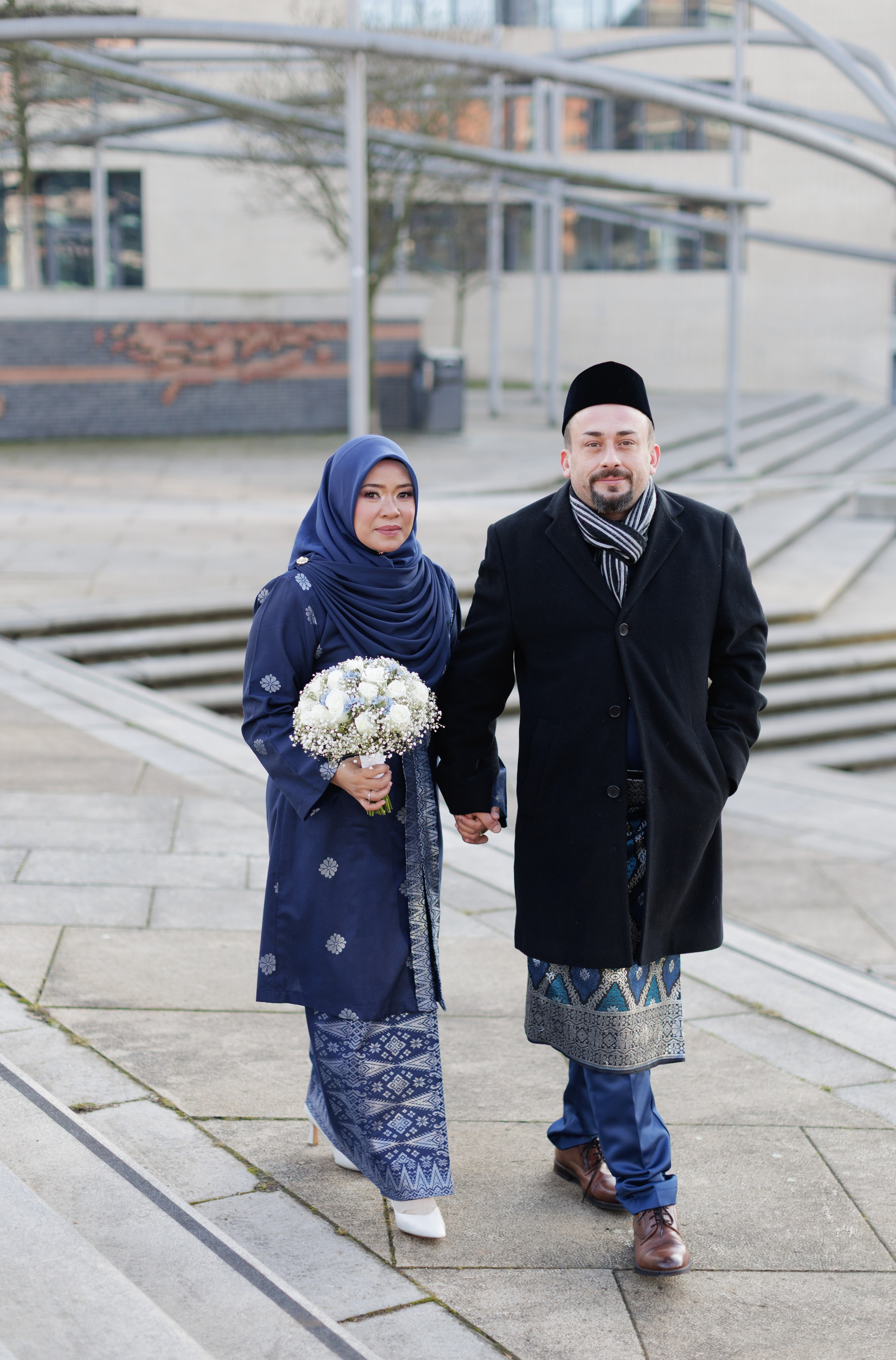 Hochzeitsfotografie in der Zentralmoschee Hamburg | Interkulturelle Harmonie & Architektonische Schönheit. Hochzeitsfotograf und Hochzeitsvideograf aus Hamburg | Roka21Film