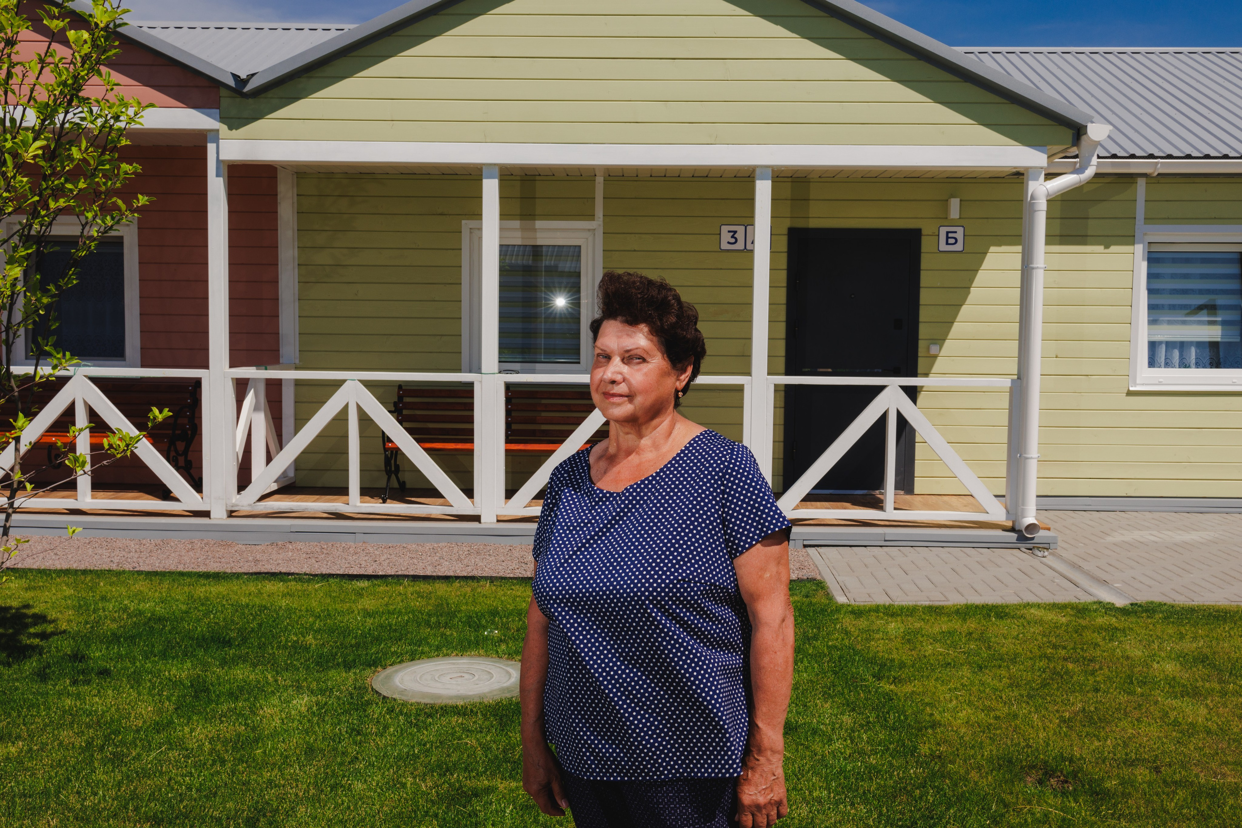 Lidiia Krytska. Senior Chudo Village