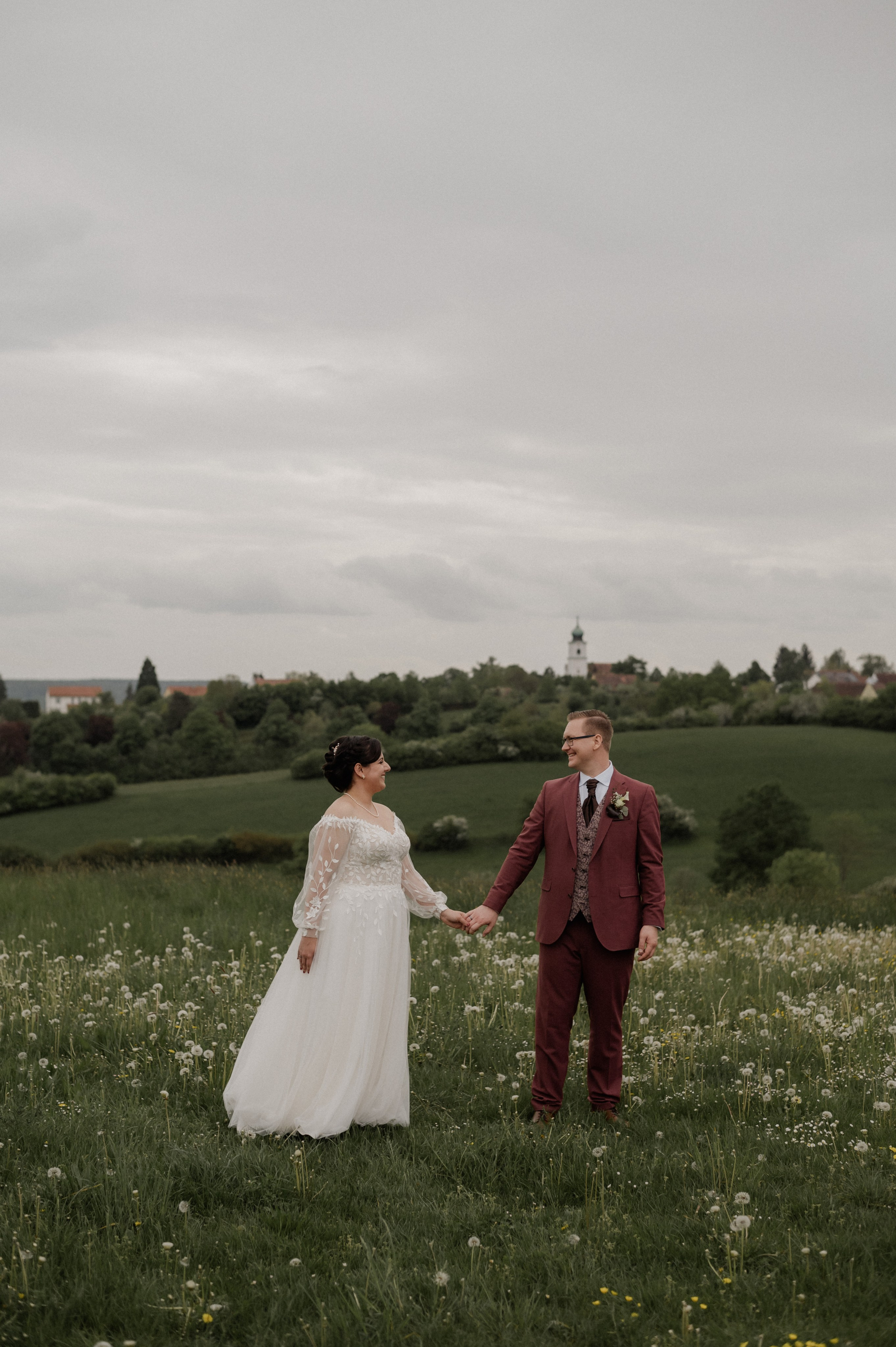 REGENHOCHZEIT IN HERRIEDEN. Фотограф в Нюрнберге Ирина Менерт из Ансбаха