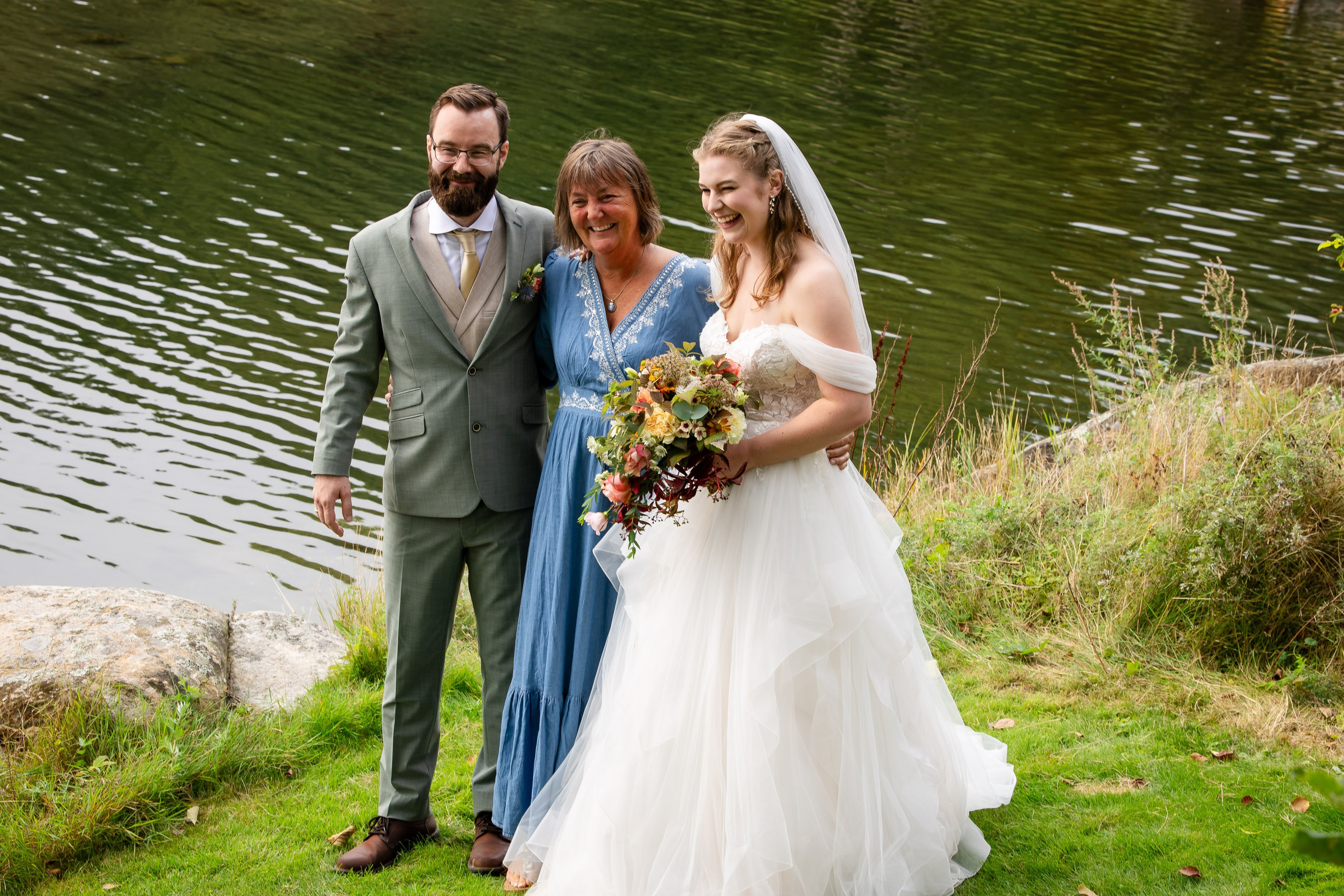 Bryllupsfotografering på Tromøya i Arendal. Bryllupsfotograf i Oslo og Rogaland — Meisal Media