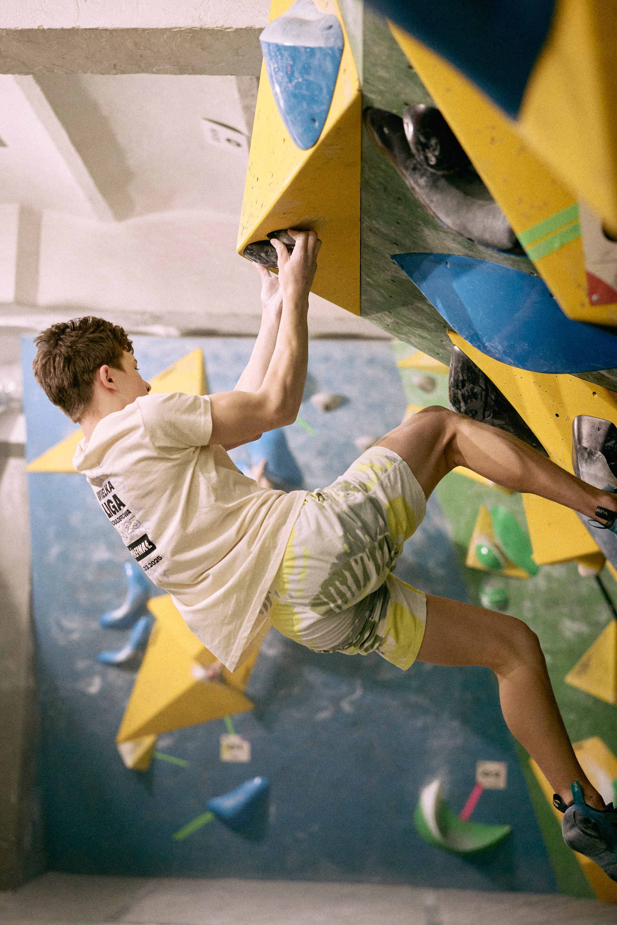 Wielka Liga Boulderowa 2025 #bouldering. Photographer Evgeniya Dovgalyuk