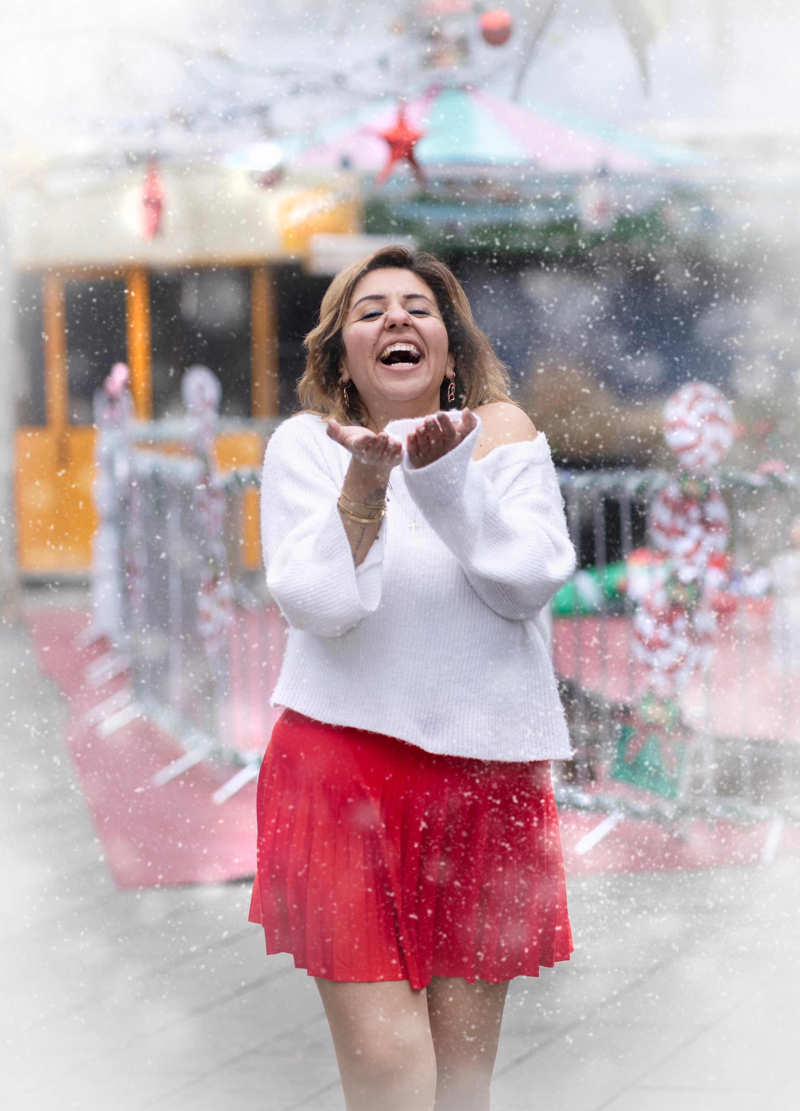 Sandra and Christmas. Photographer in Munich