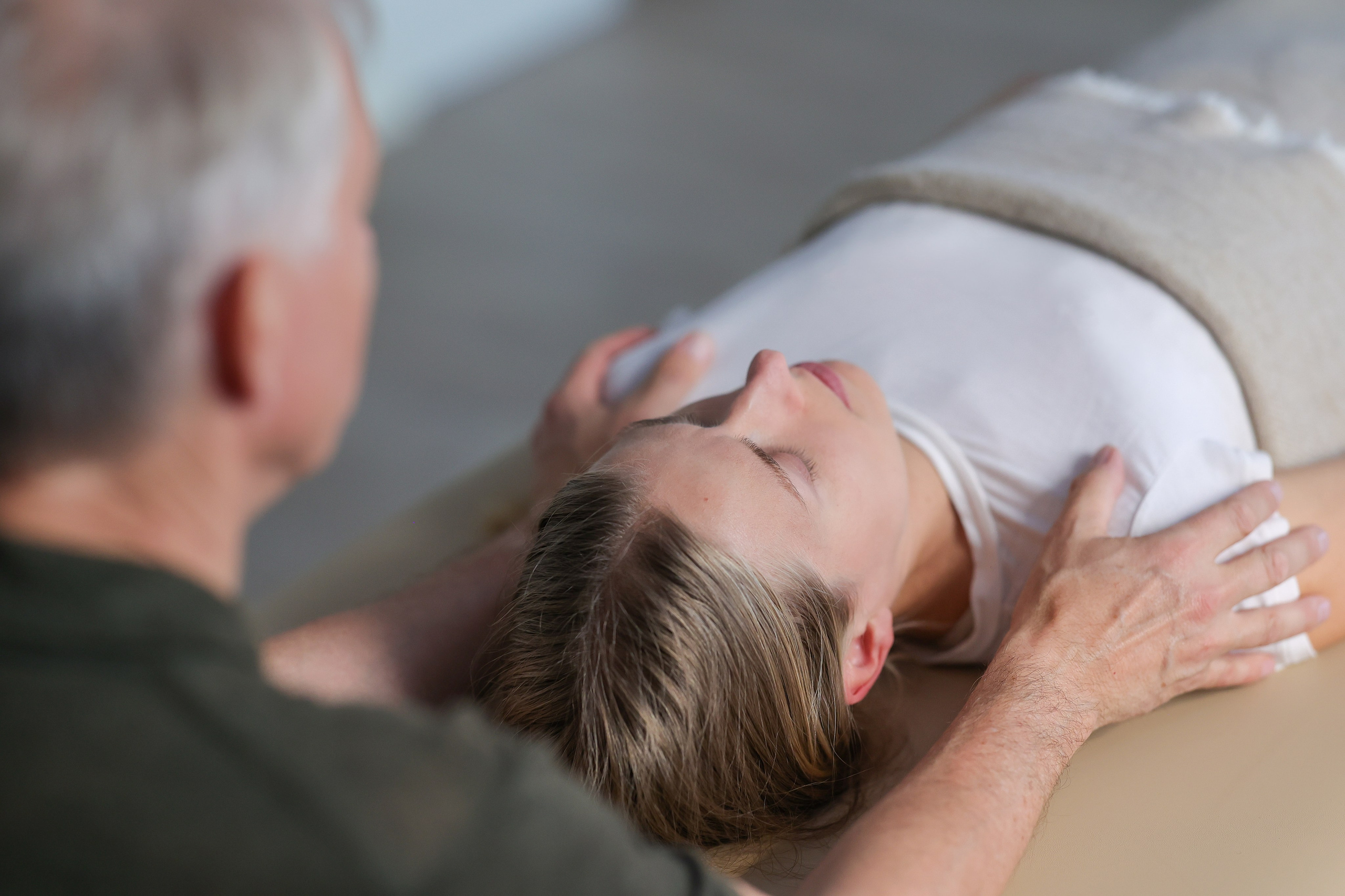 Light-Touch Therapy. Photographer Marina Gargi