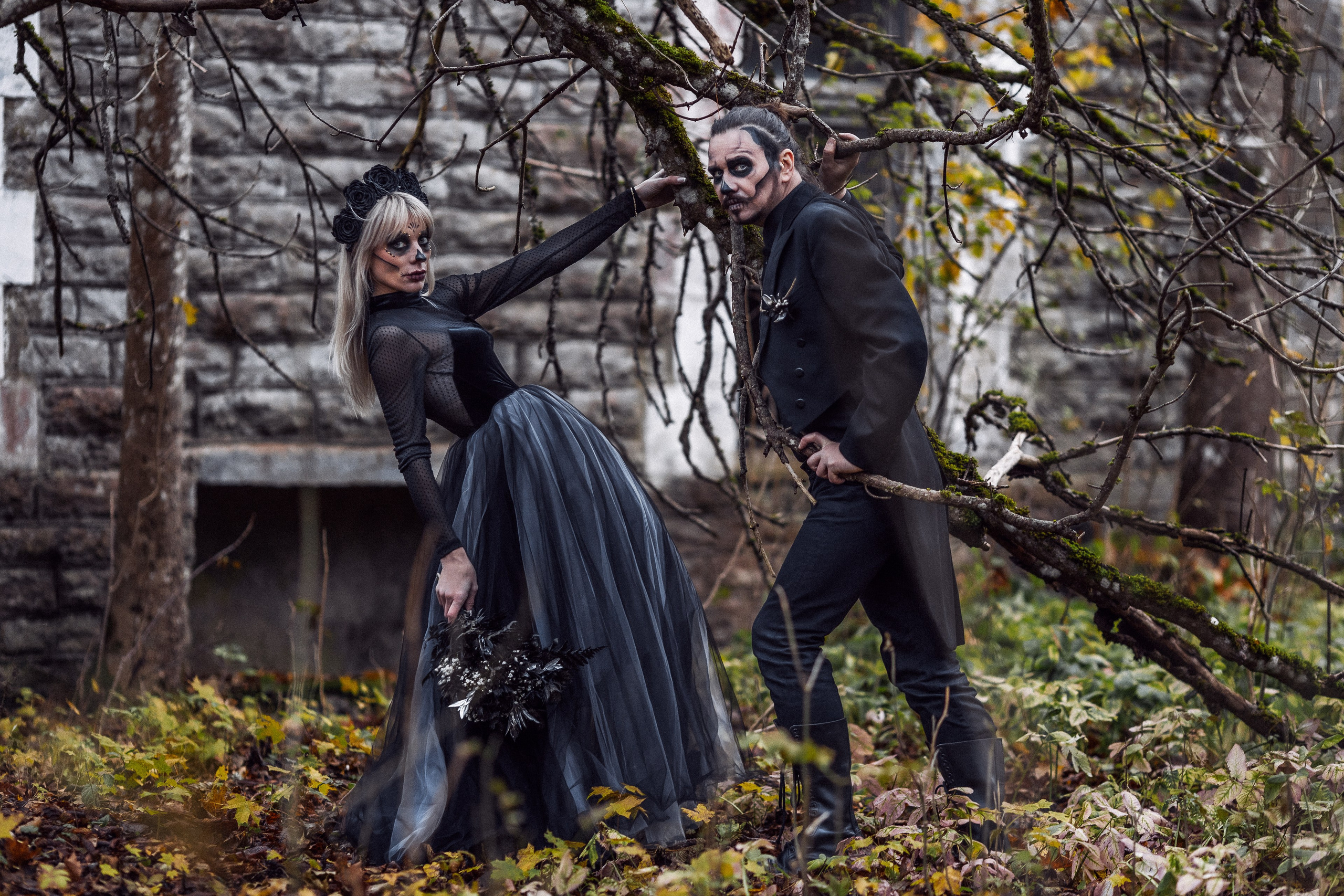 Couple Halloween 22.10.2023. Portree- ja perefotograaf Anton Hansen Tallinnas, Eestis