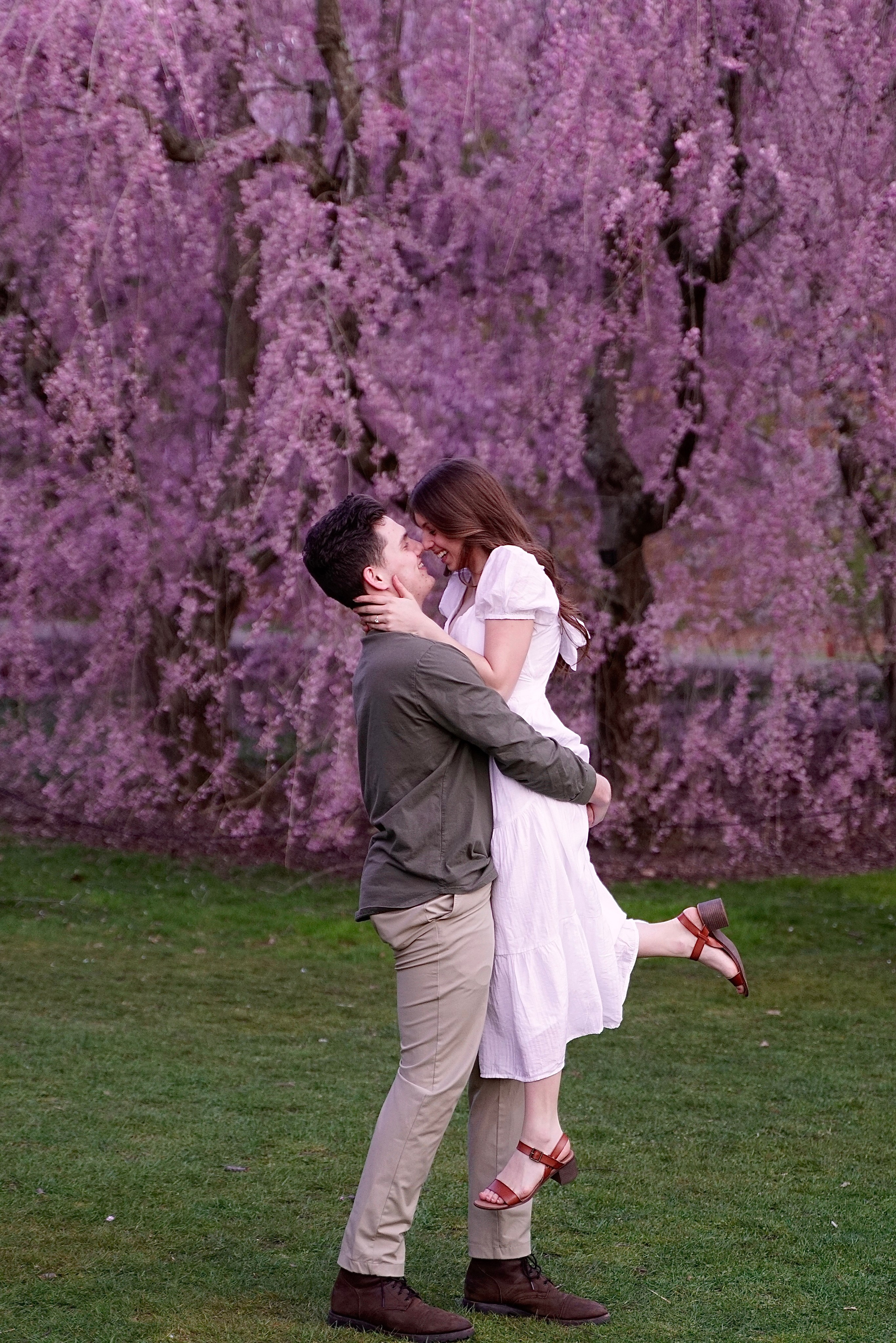 Kassandra and Andrew at Harvard Arboretum. Stefanovich Photography | Boston, MA