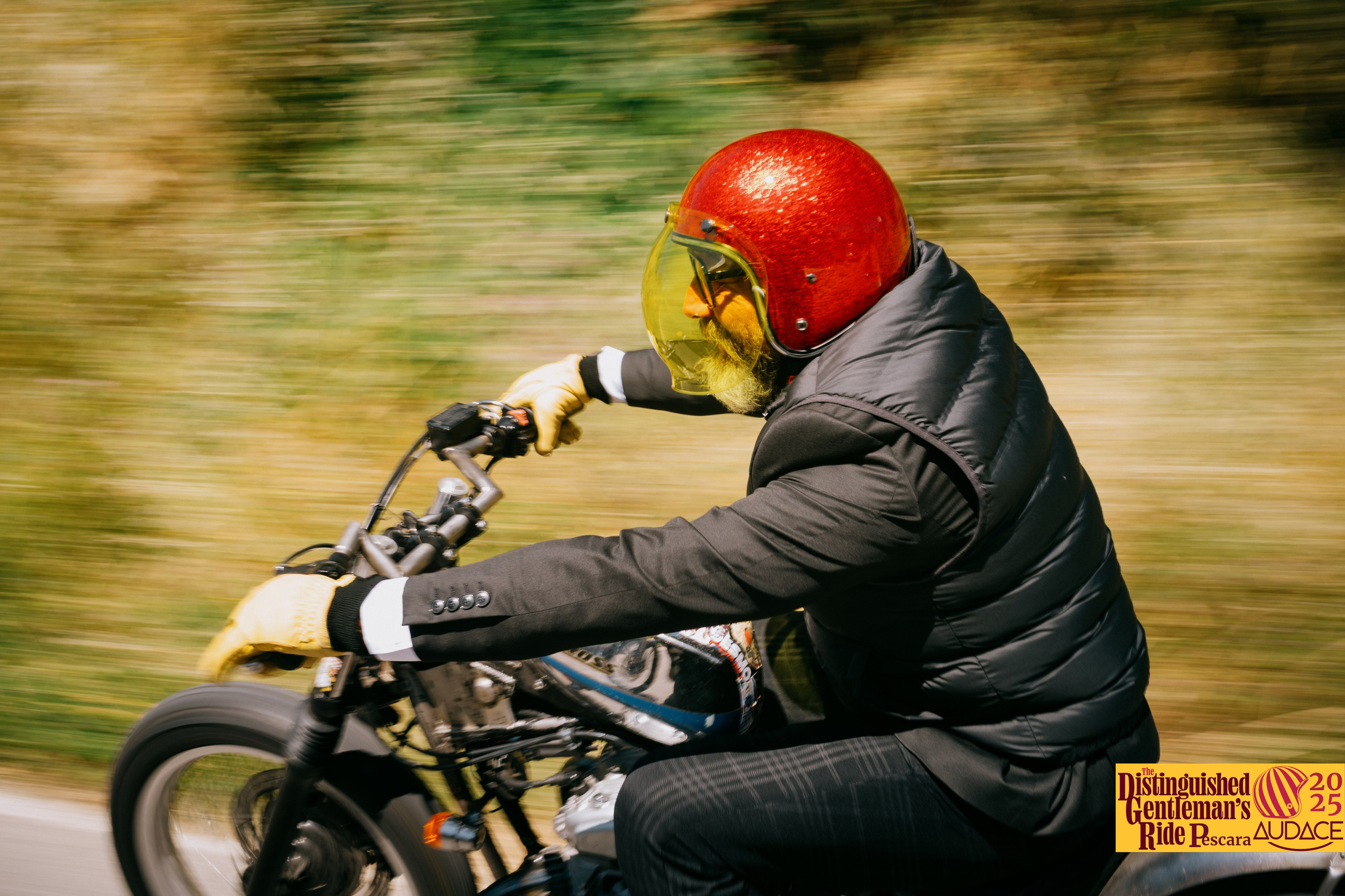 Distinguished Gentleman’s Ride 2025. Photographer Iuliia Gladkikh, Italy, Abruzzo