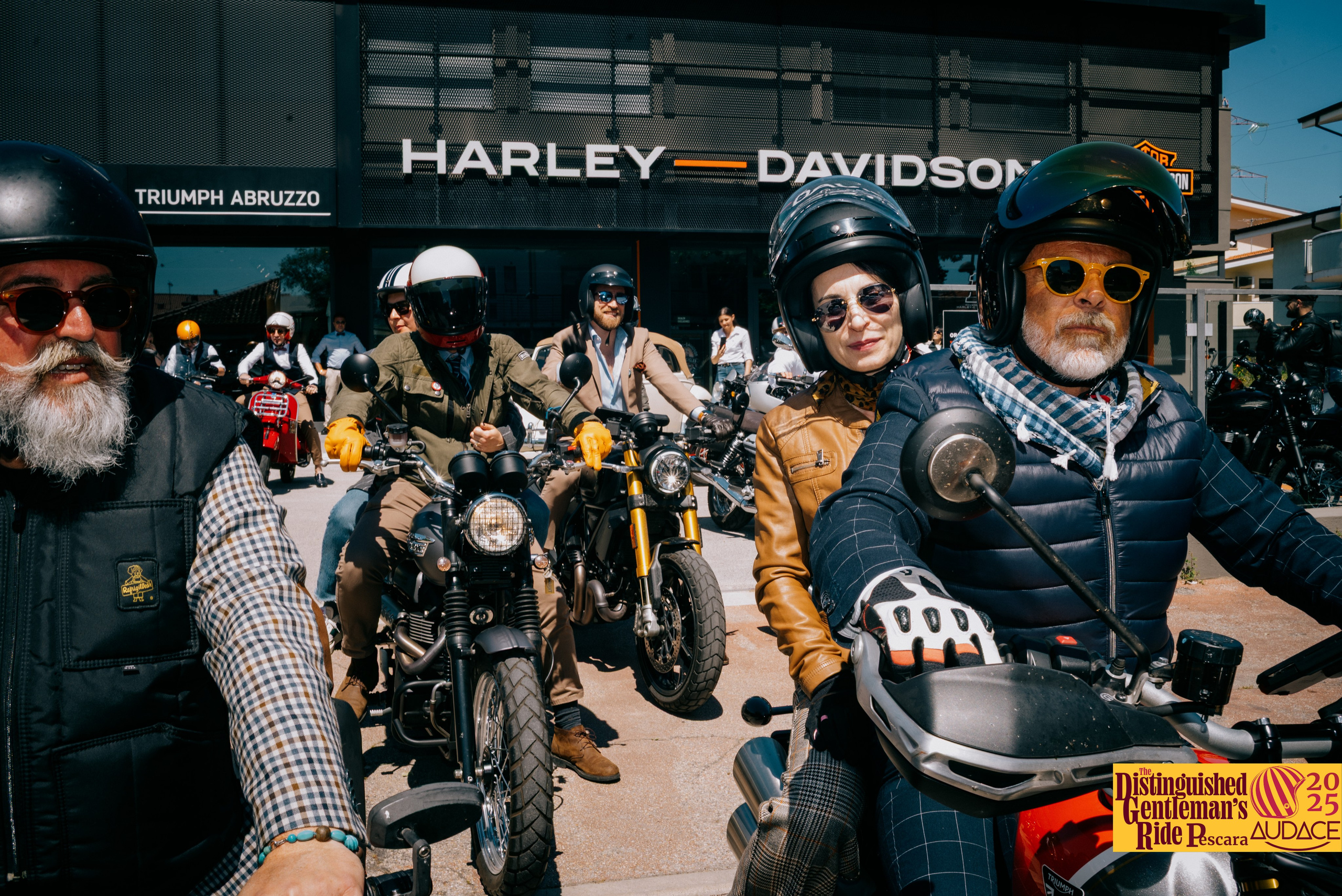 Distinguished Gentleman’s Ride 2025. Photographer Iuliia Gladkikh, Italy, Abruzzo