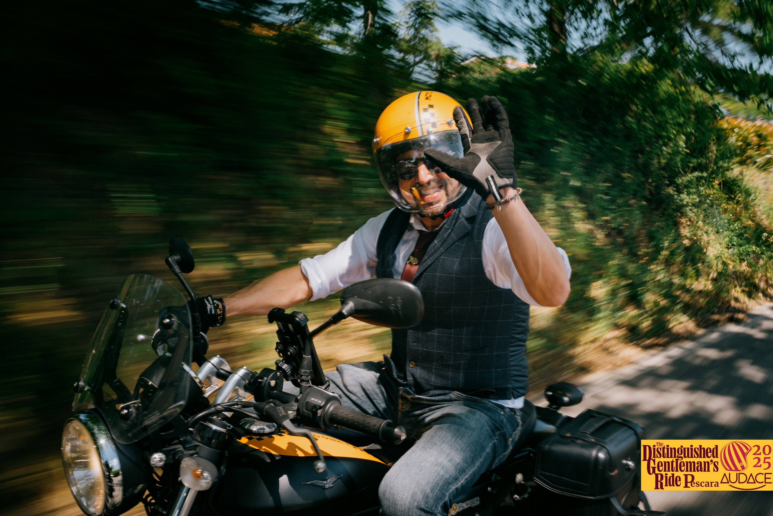 Distinguished Gentleman’s Ride 2025. Photographer Iuliia Gladkikh, Italy, Abruzzo