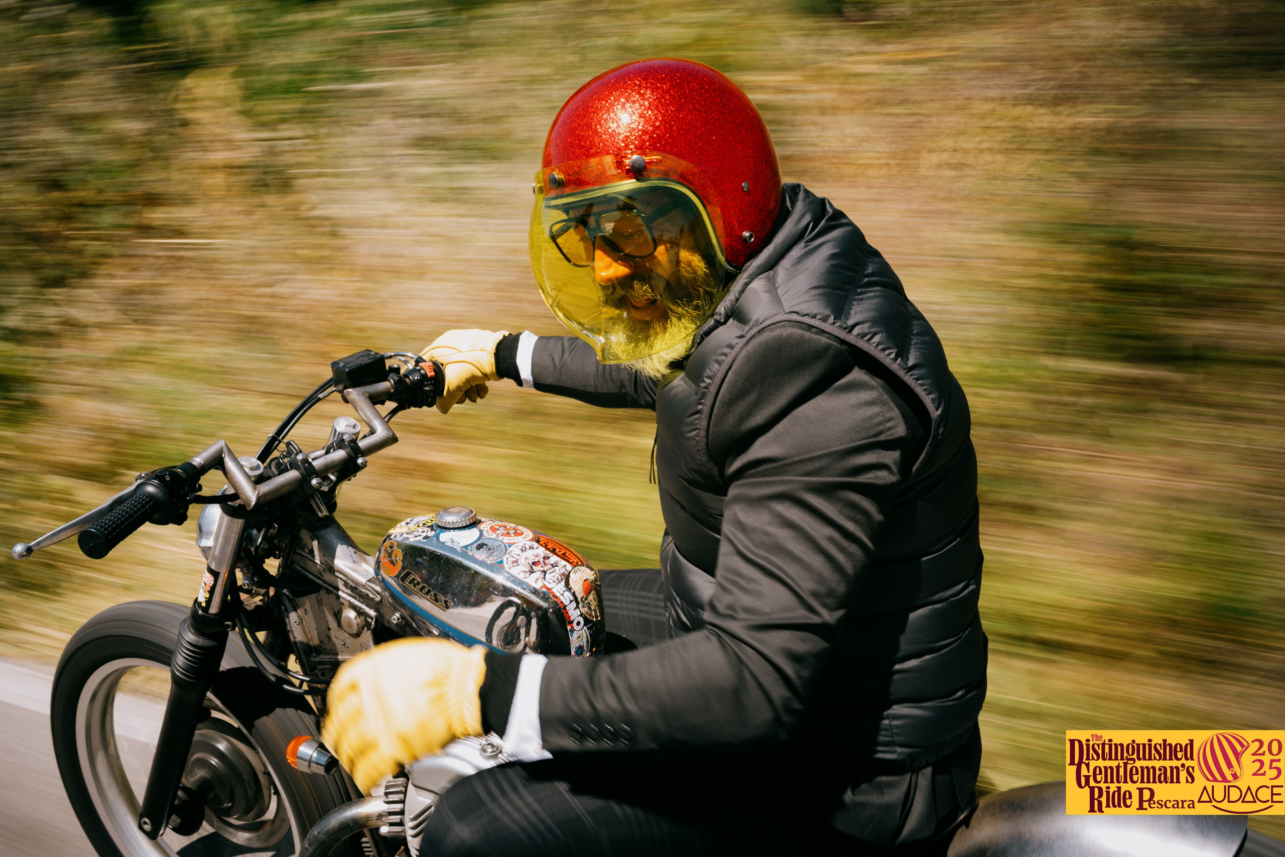 Distinguished Gentleman’s Ride 2025. Photographer Iuliia Gladkikh, Italy, Abruzzo