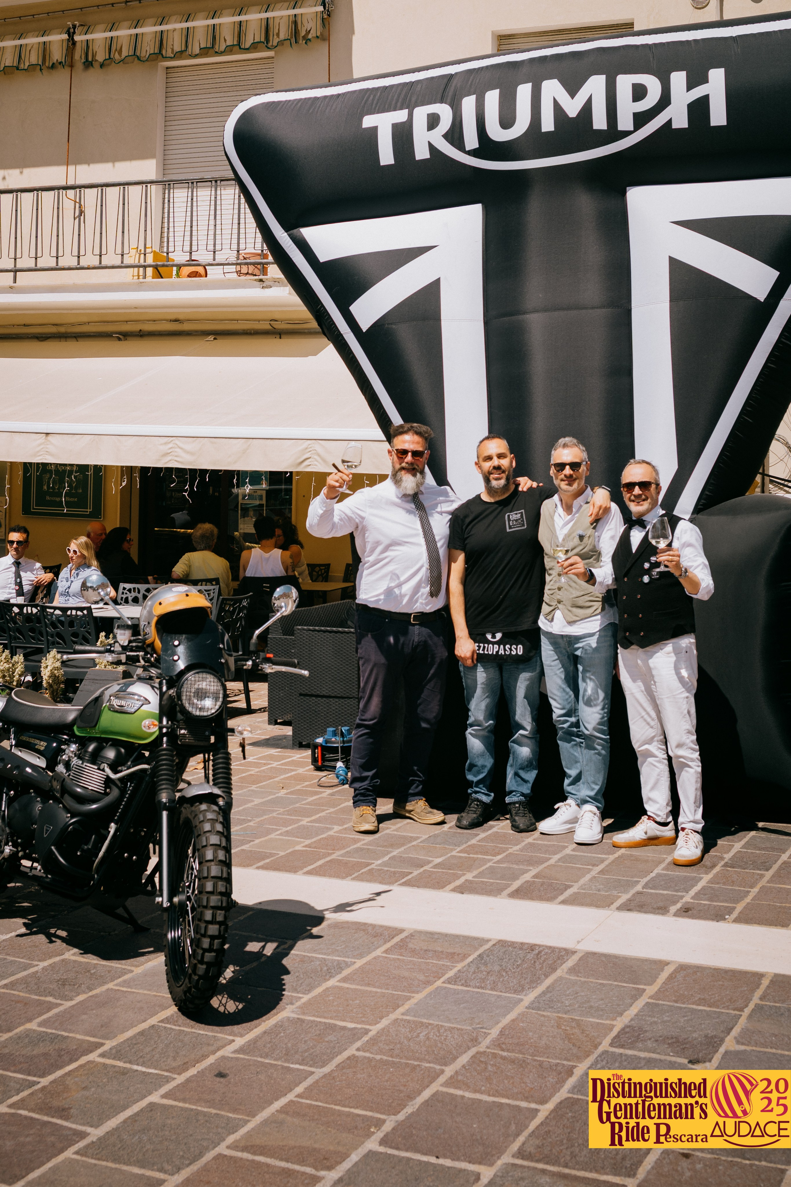 Distinguished Gentleman’s Ride 2025. Photographer Iuliia Gladkikh, Italy, Abruzzo