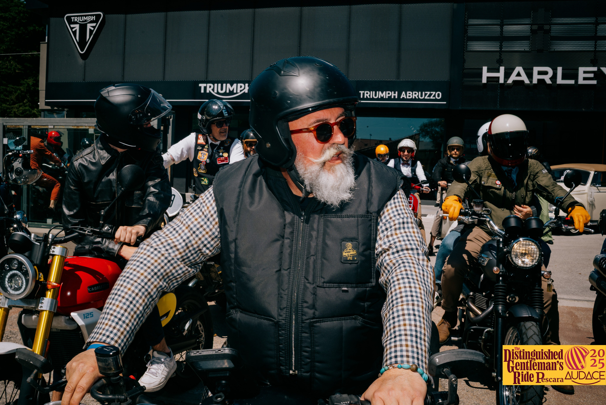 Distinguished Gentleman’s Ride 2025. Photographer Iuliia Gladkikh, Italy, Abruzzo
