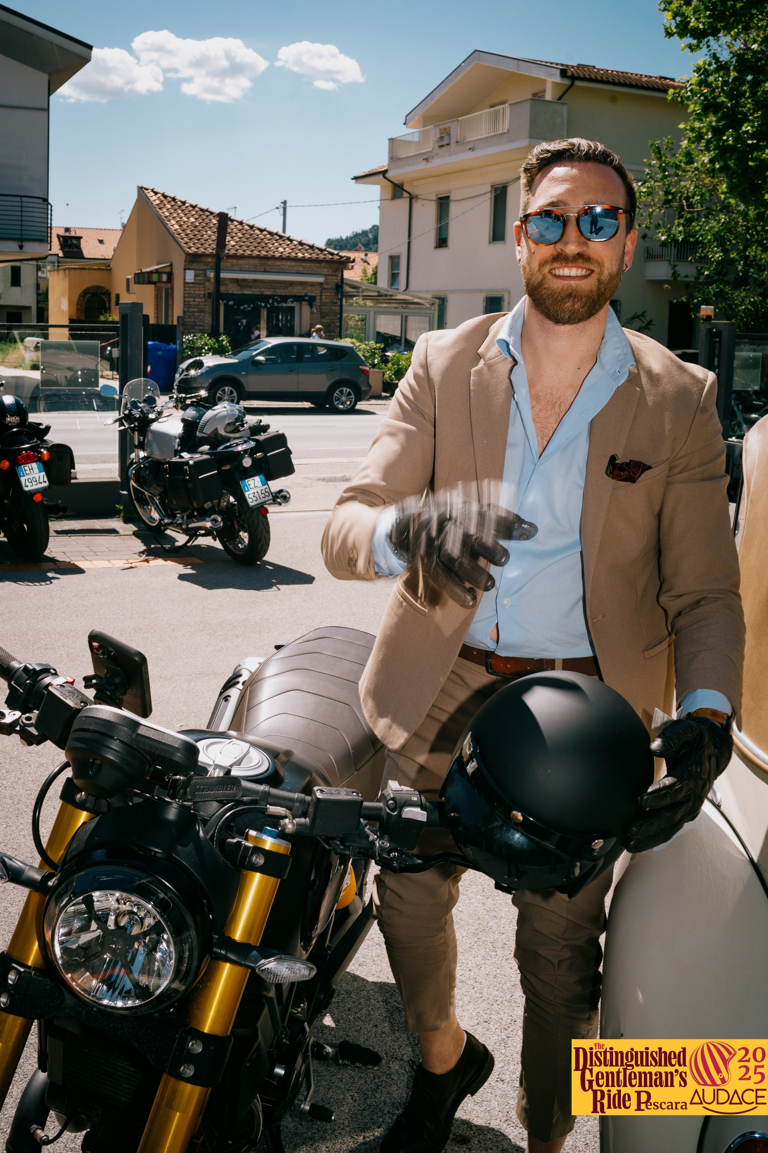 Distinguished Gentleman’s Ride 2025. Photographer Iuliia Gladkikh, Italy, Abruzzo