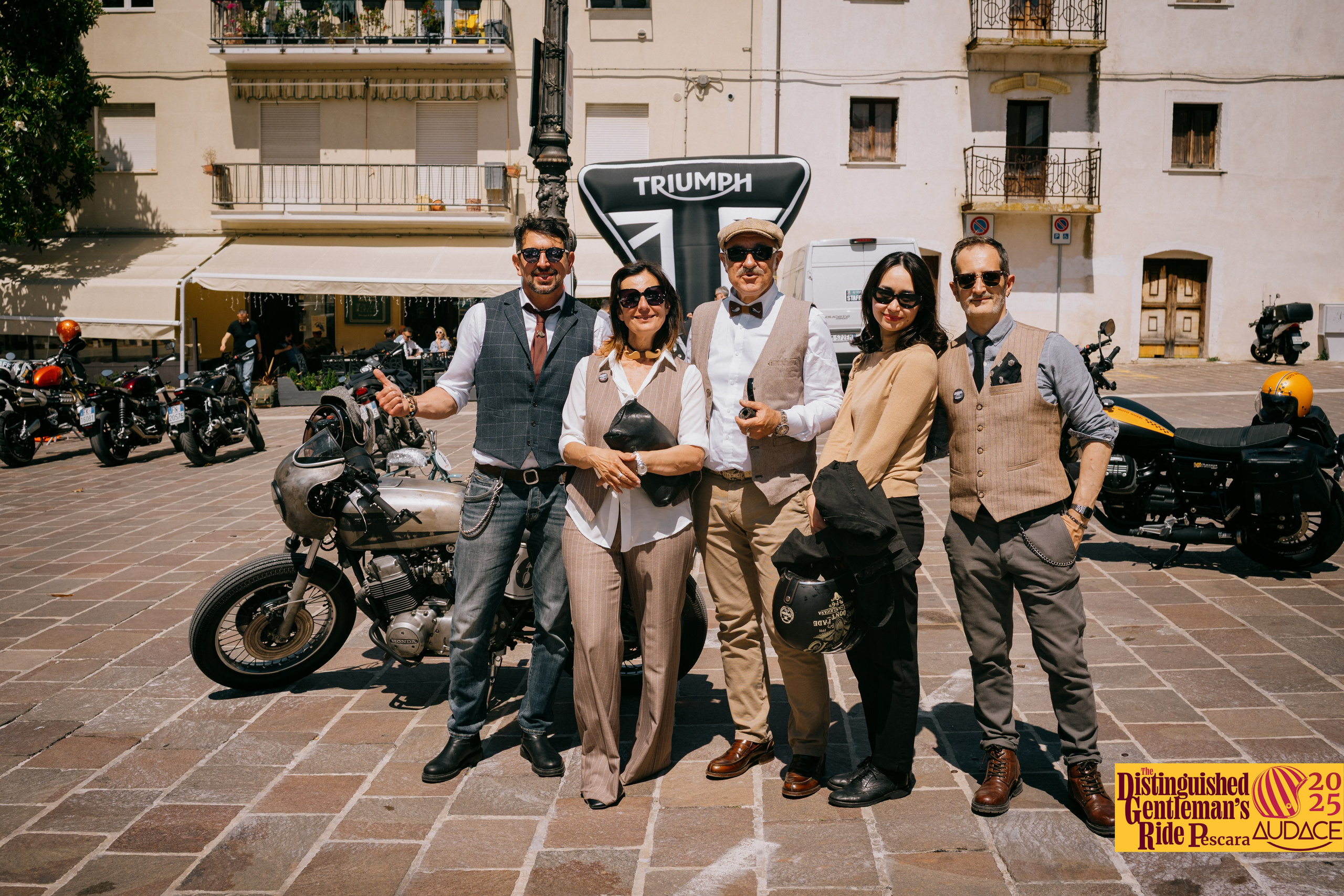 Distinguished Gentleman’s Ride 2025. Photographer Iuliia Gladkikh, Italy, Abruzzo