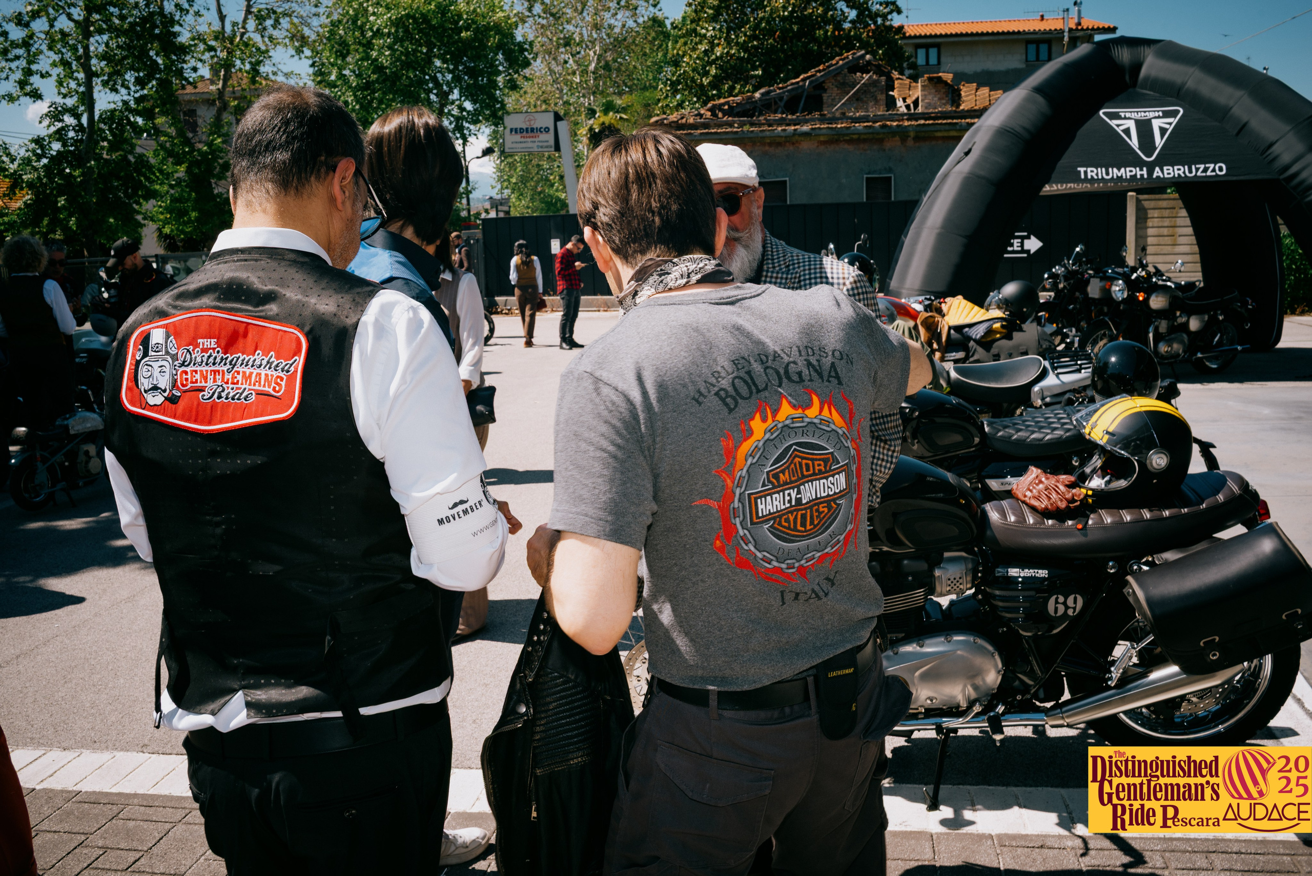 Distinguished Gentleman’s Ride 2025. Photographer Iuliia Gladkikh, Italy, Abruzzo
