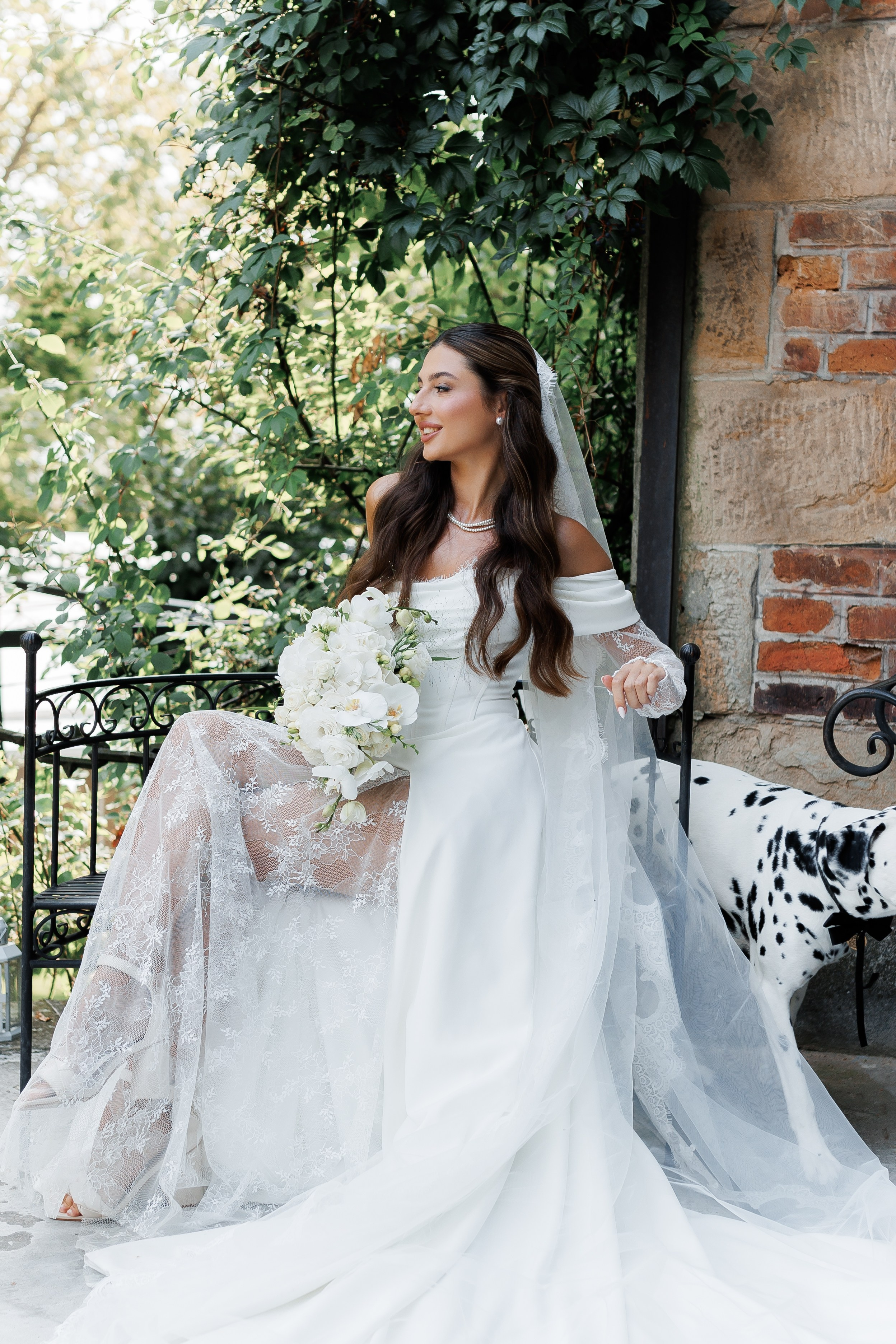 Palac Zelenskich. Fotograf ślubny i rodzinny w Krakowie Yana Klymova