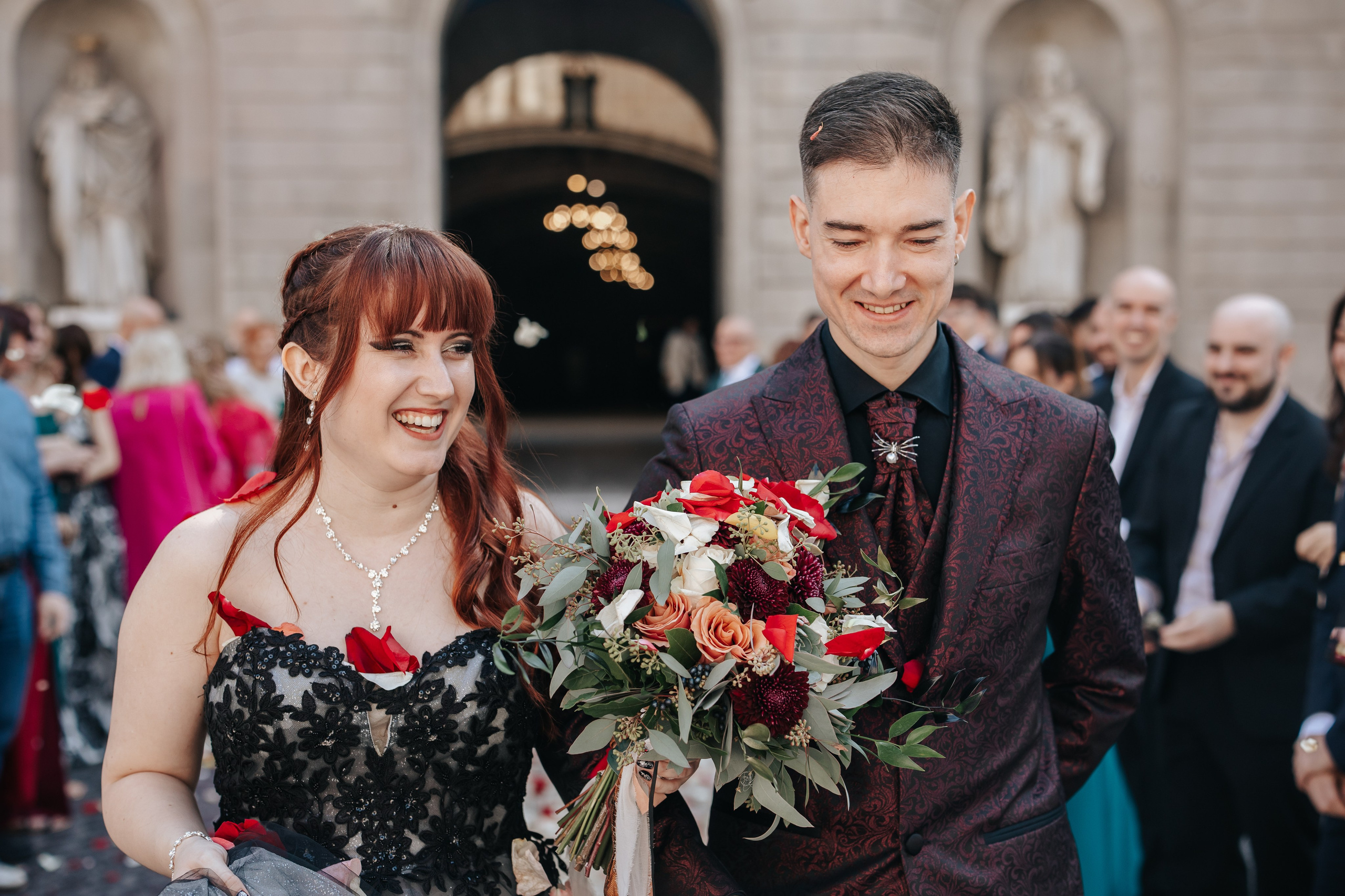 Alicia+Ruben, 04.10.2025, Ayuntamiento de Barcelona, Hotel Miramar. Wedding photographer in Catalonia