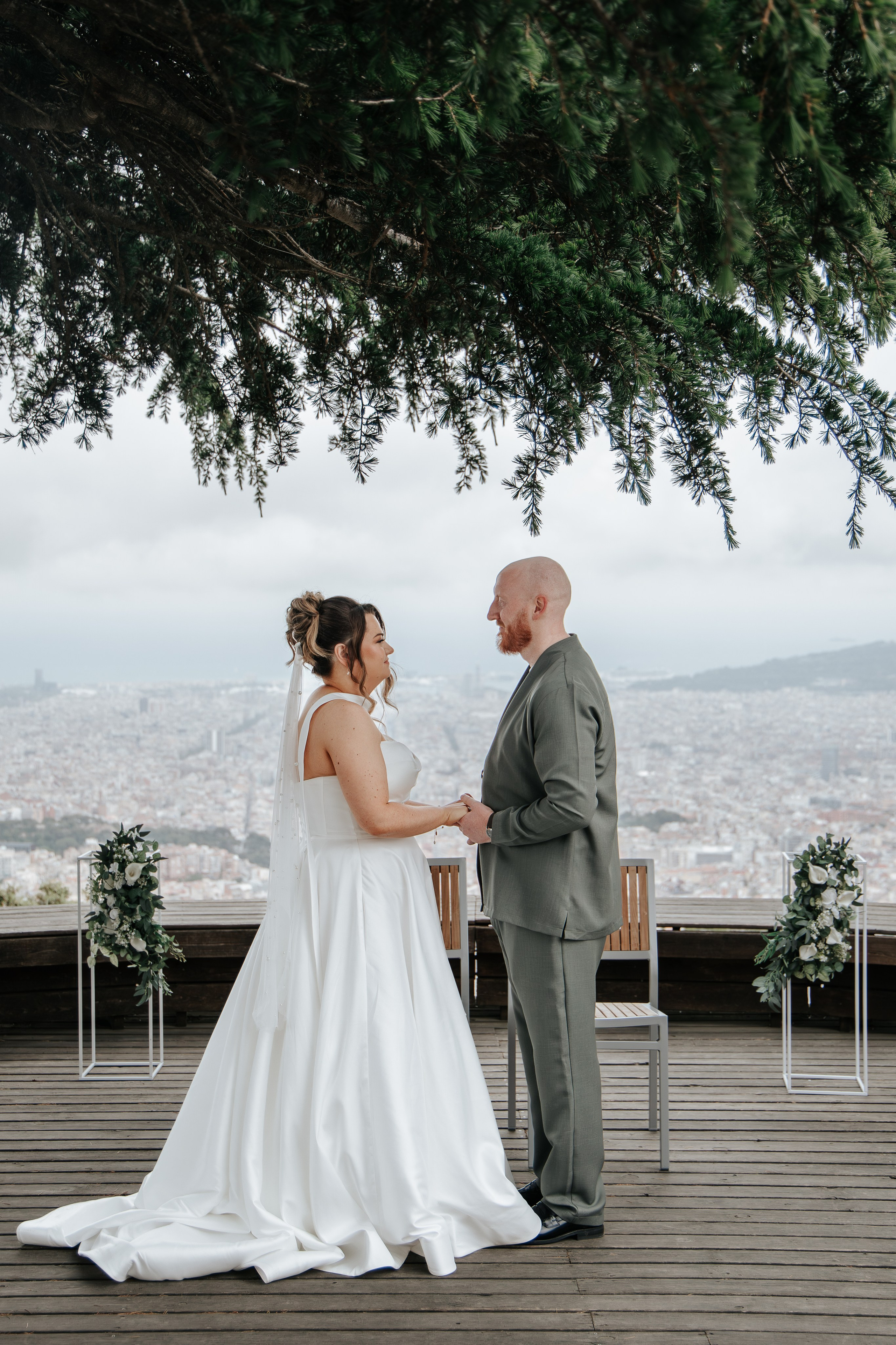 Sophie & Corey, 02/05/2026, Observatorio de Fabra, Barcelona. Fotógrafa de bodas en Girona, Costa Brava | Wedding Photographer Evgenia Gruntovaya