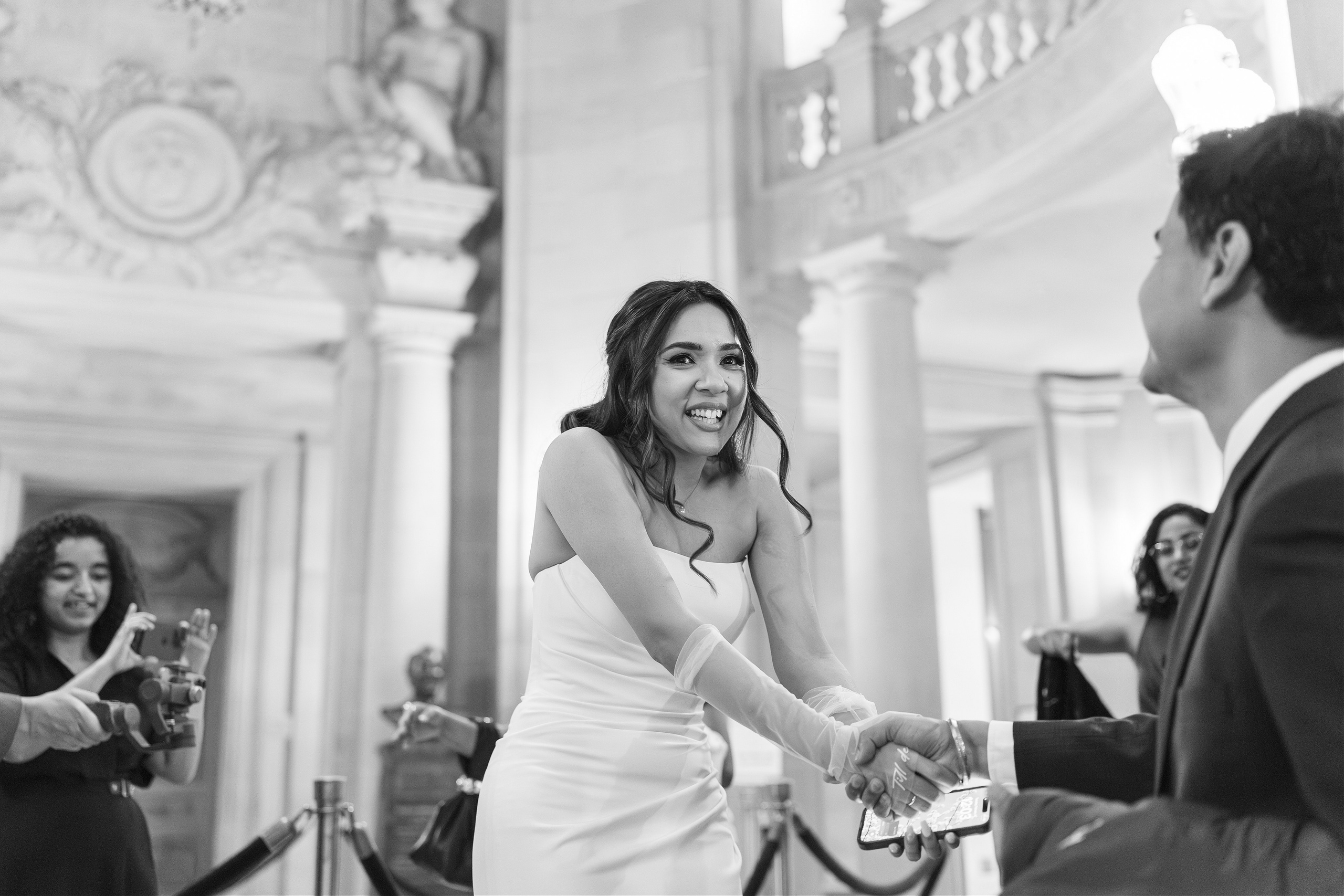 San Francisco City Hall Wedding. Wedding Photography & Videography Team in California, Los Angeles, San Francisco, San Diego and Travel