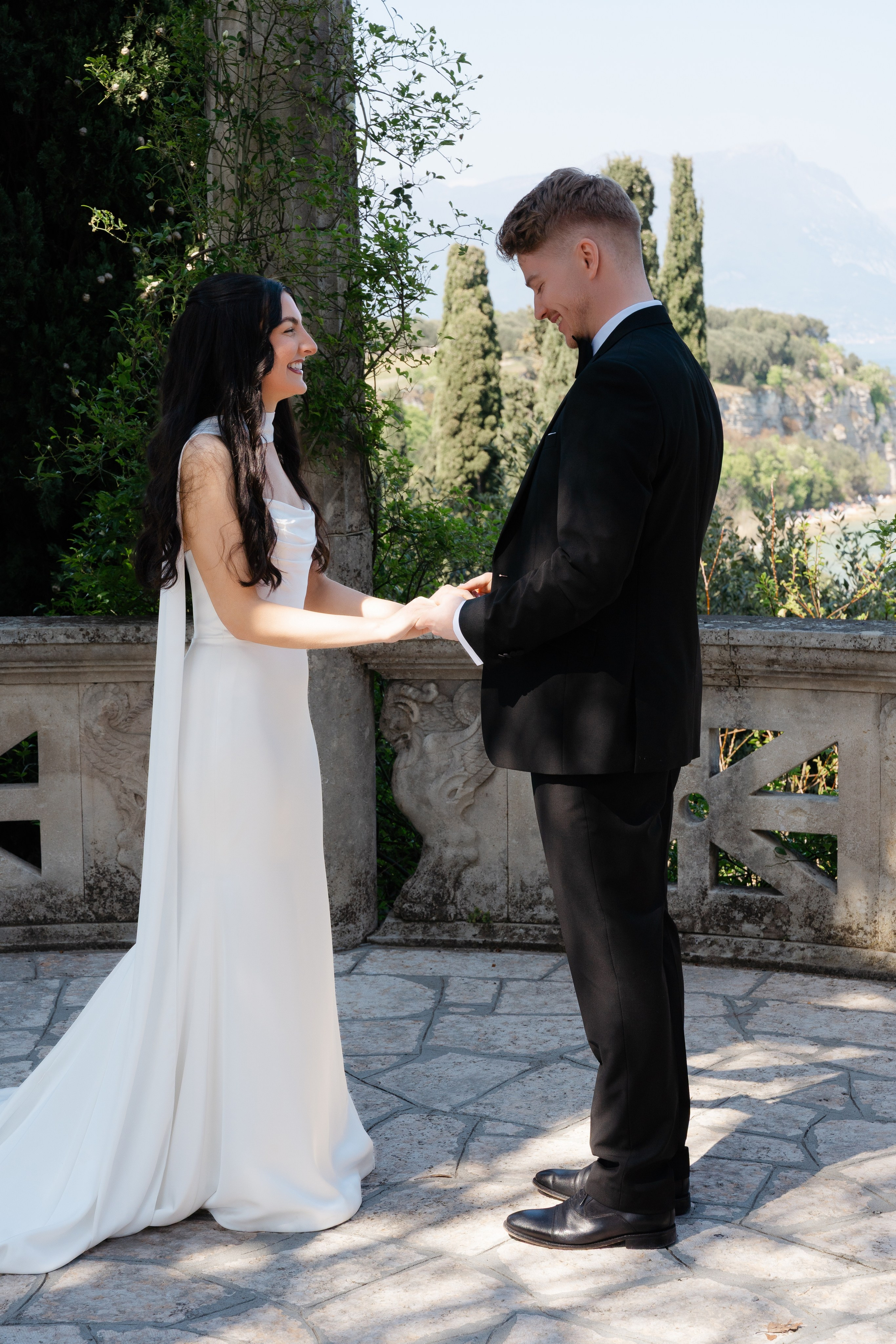 NATALIE AND ANDREW_ ELOPEMENT on LAKE GARDA. PHOTOGRAPHER IN ITALY