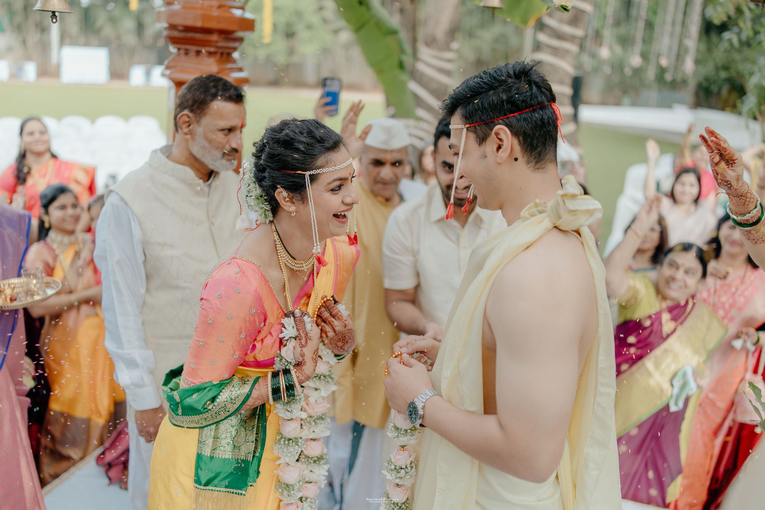 “Just Outside That Class…” | Vedanti & Omkar