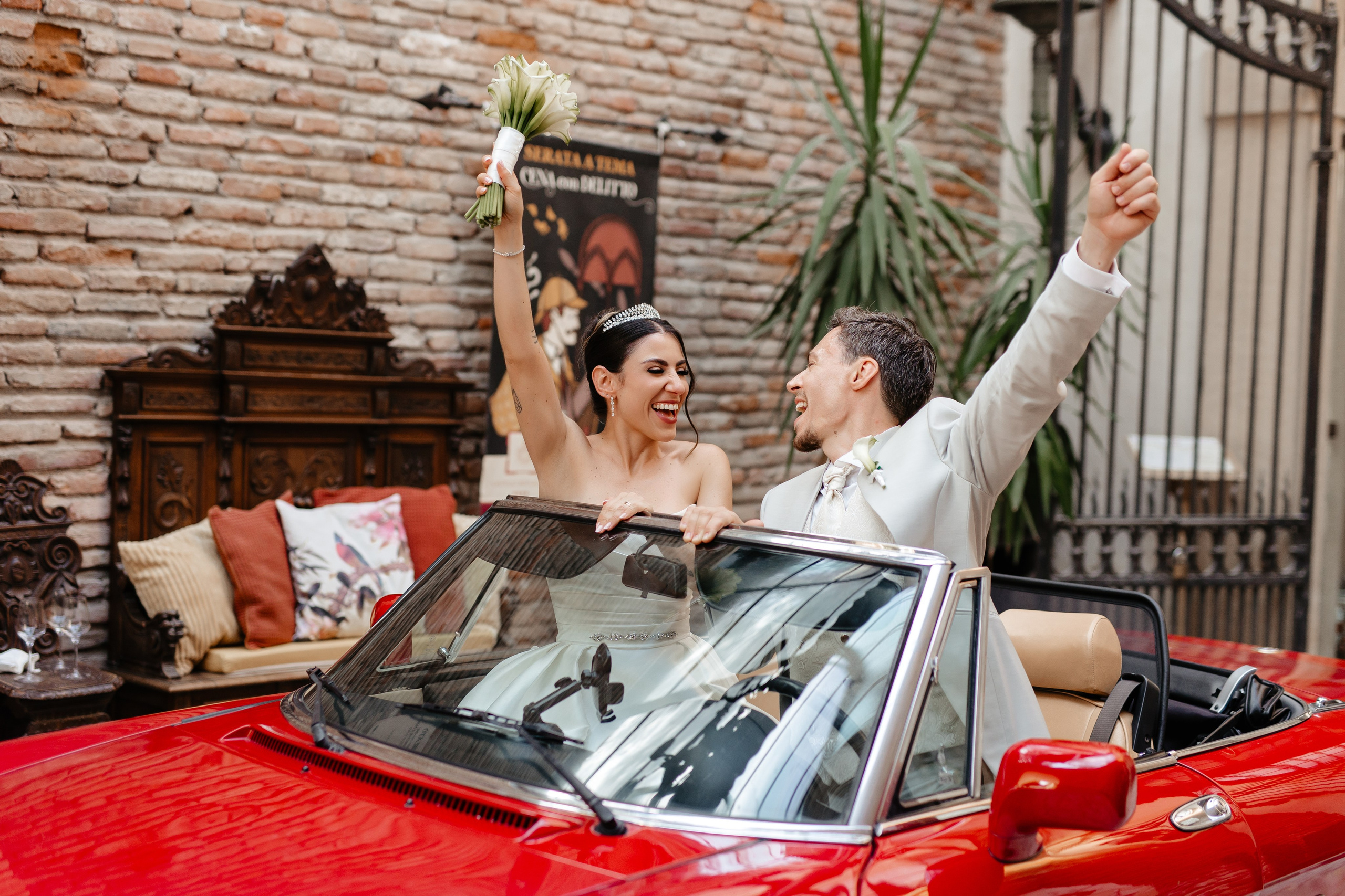 Enrico & Gislaine, Location: Castel Bevilacqua
