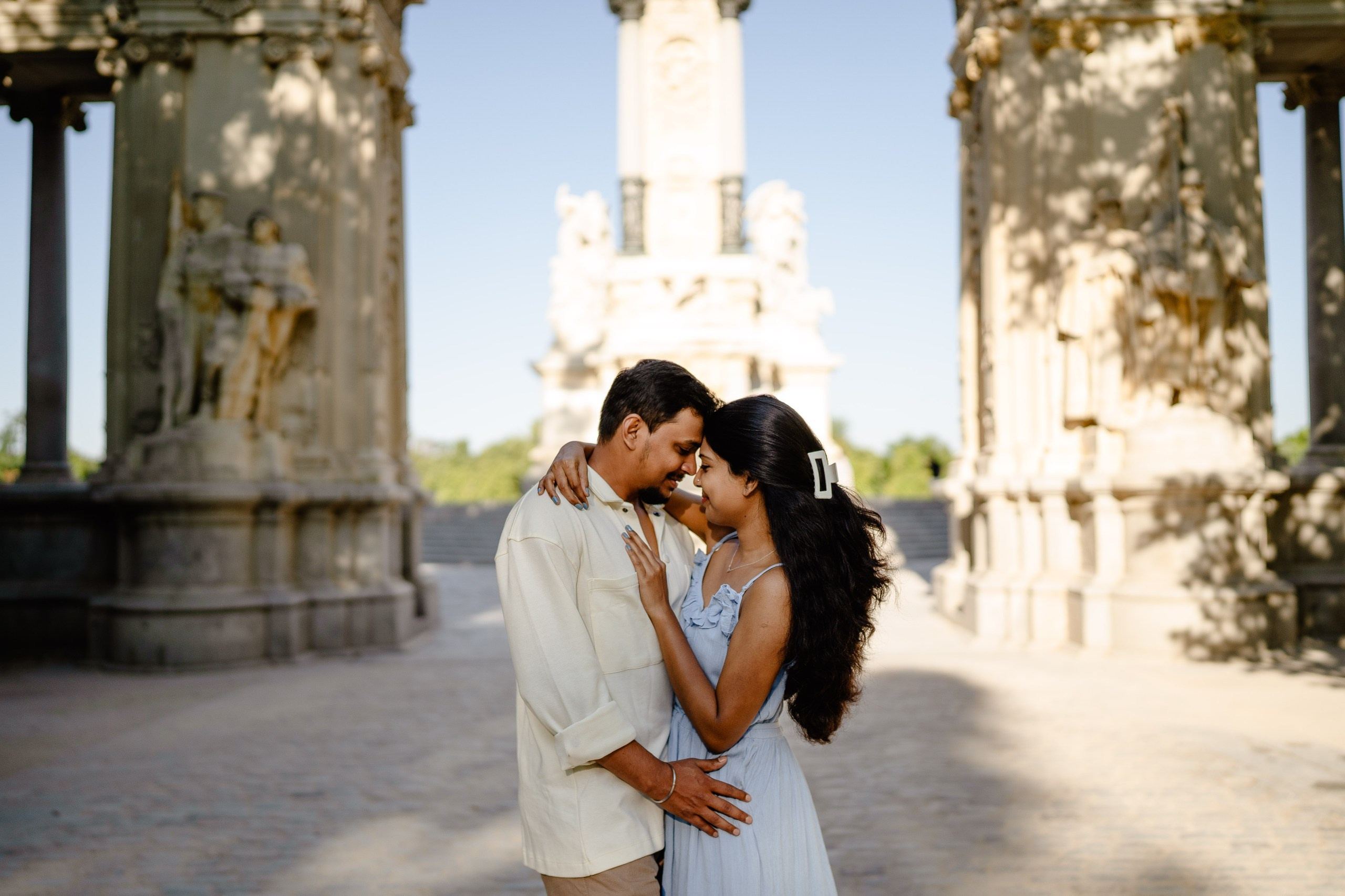 Sanjini's engagement. Madrid Photographer for Proposals, Engagements & Families | Anya Petrova