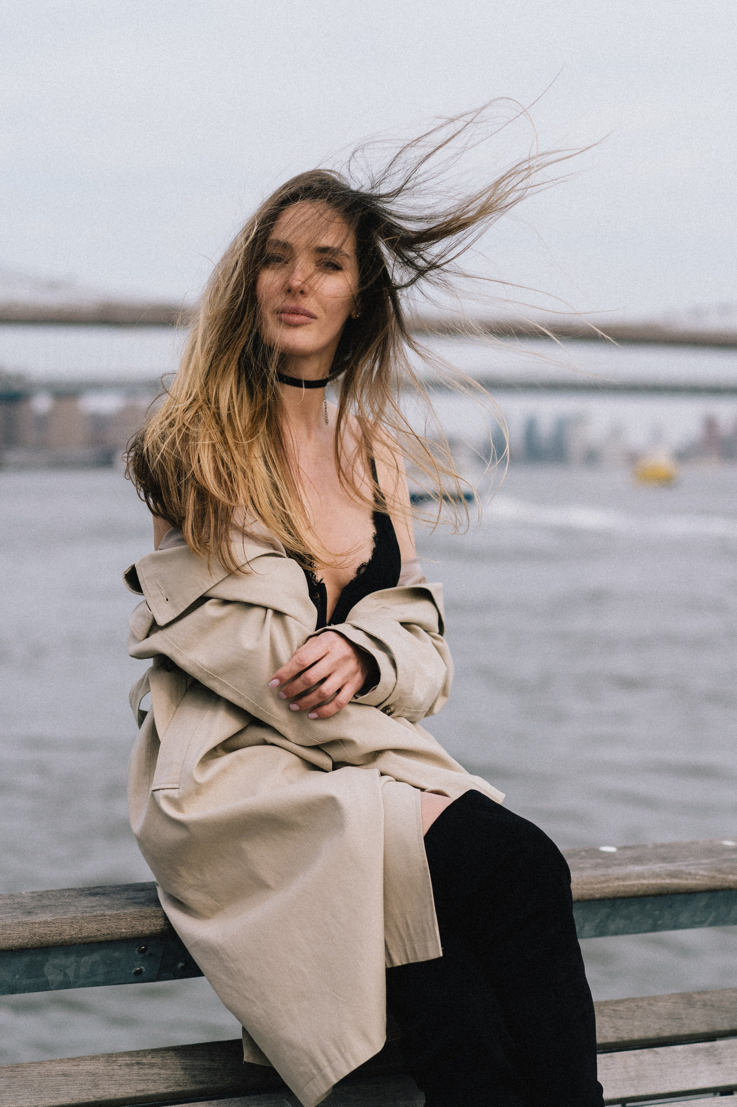 Julia in the financial district. M Atelier | Art Portraits