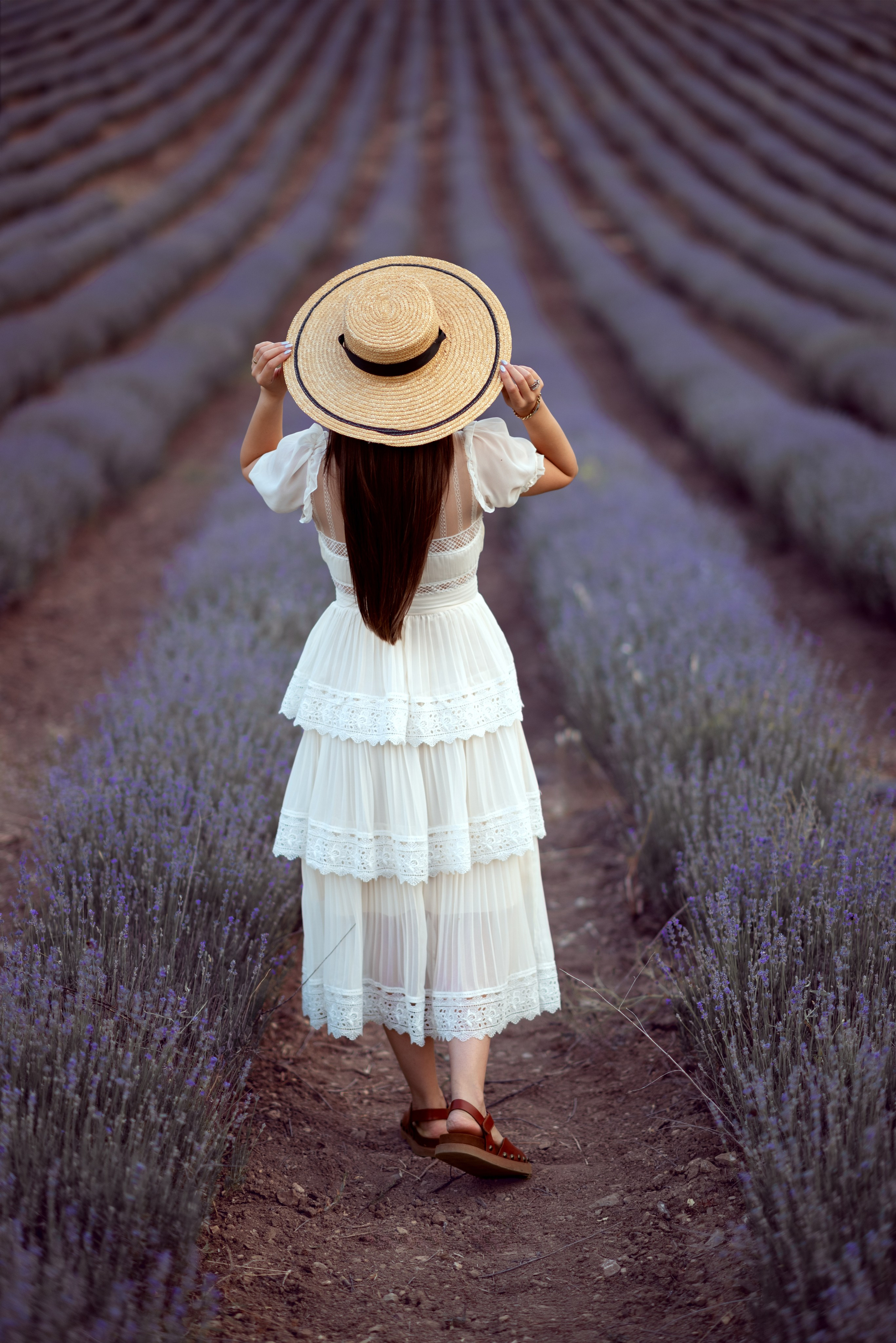 Лавандовое поле в Анталии. Фотограф Анталия, Кемер, Белек, Сиде Дарья Кая