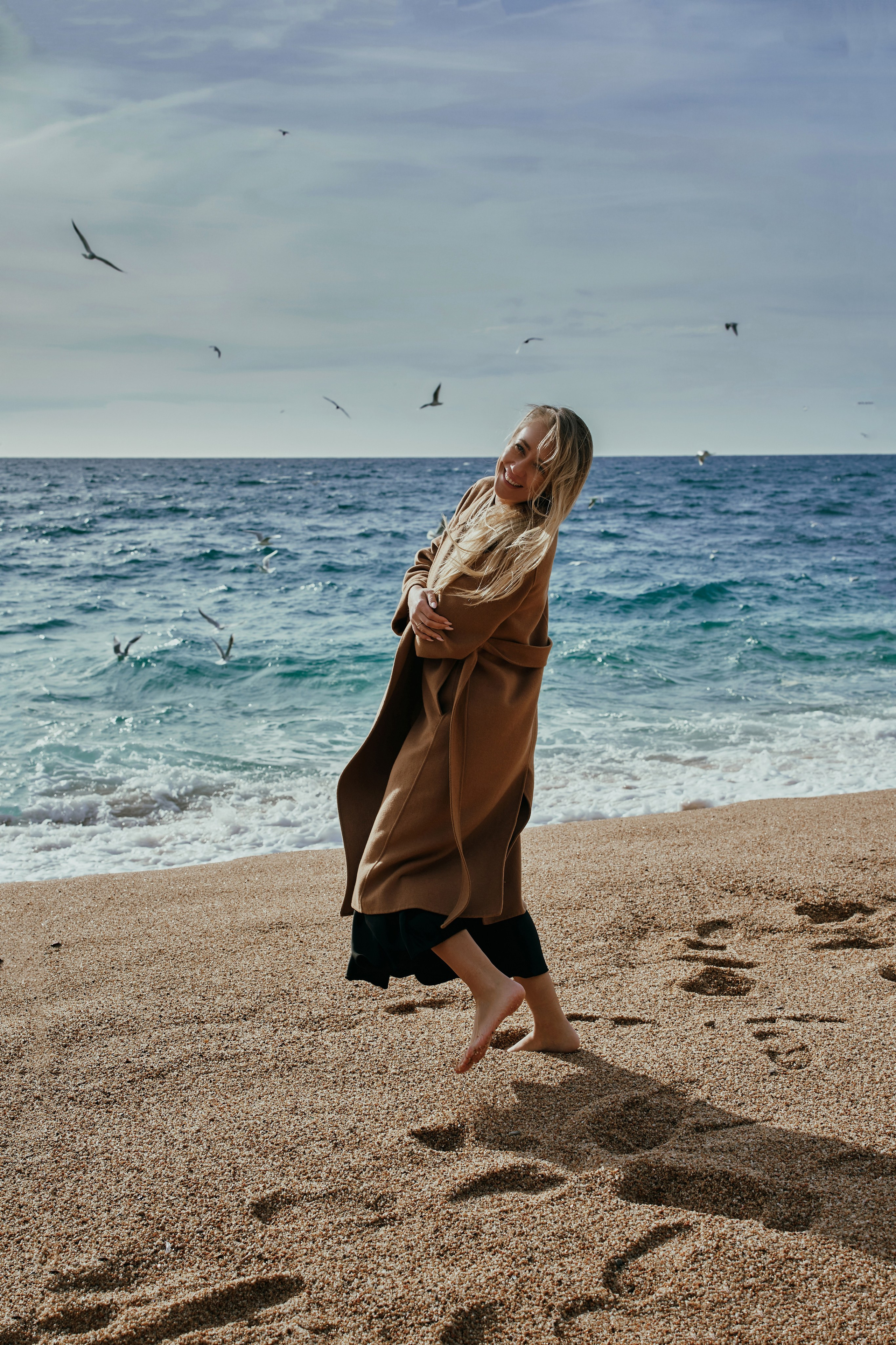 Евгения. Ветер и чайки. Фотограф в Барселоне Жанна Захарченко