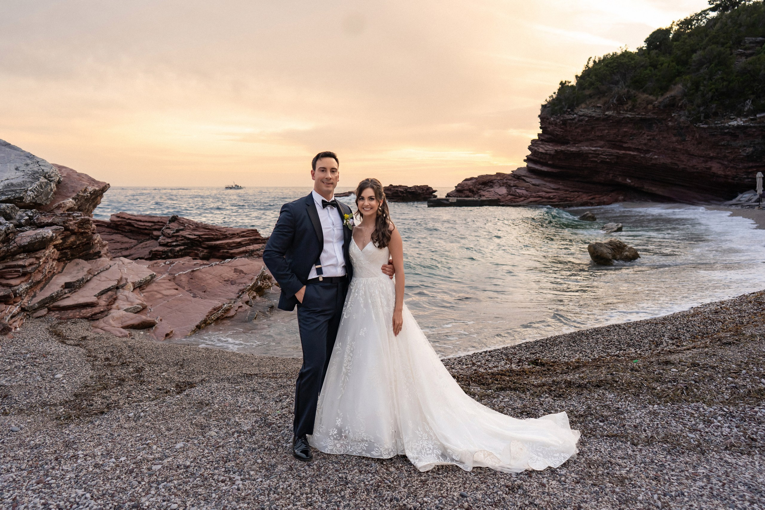 Wedding at Galija Beach Club Montenegro
