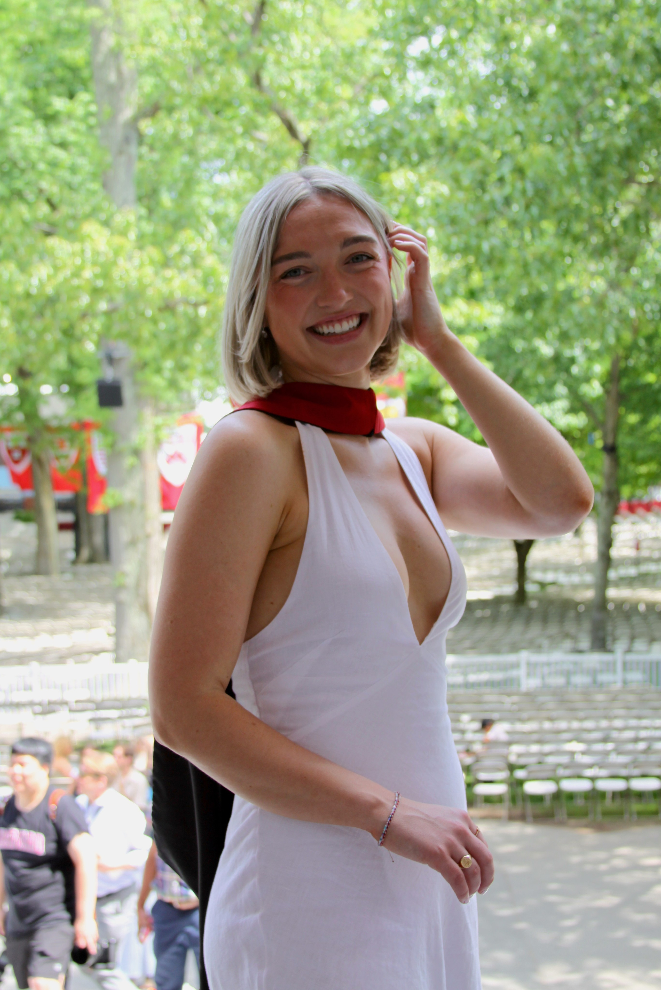 Masters graduation with Talia (group shoot). Kelly Sang, graduation and portrait photographer in Boston