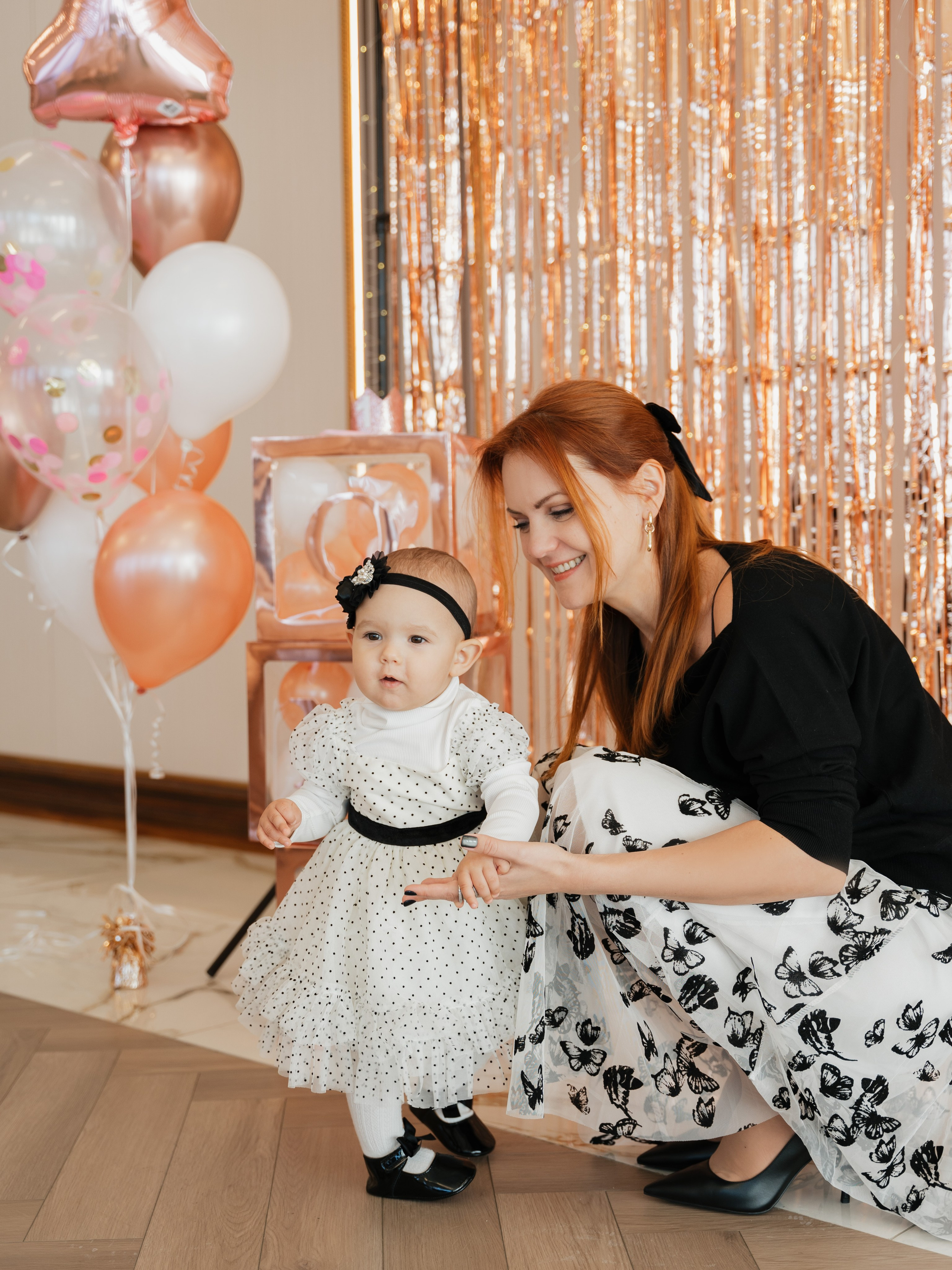 First birthday photoshoot Emily