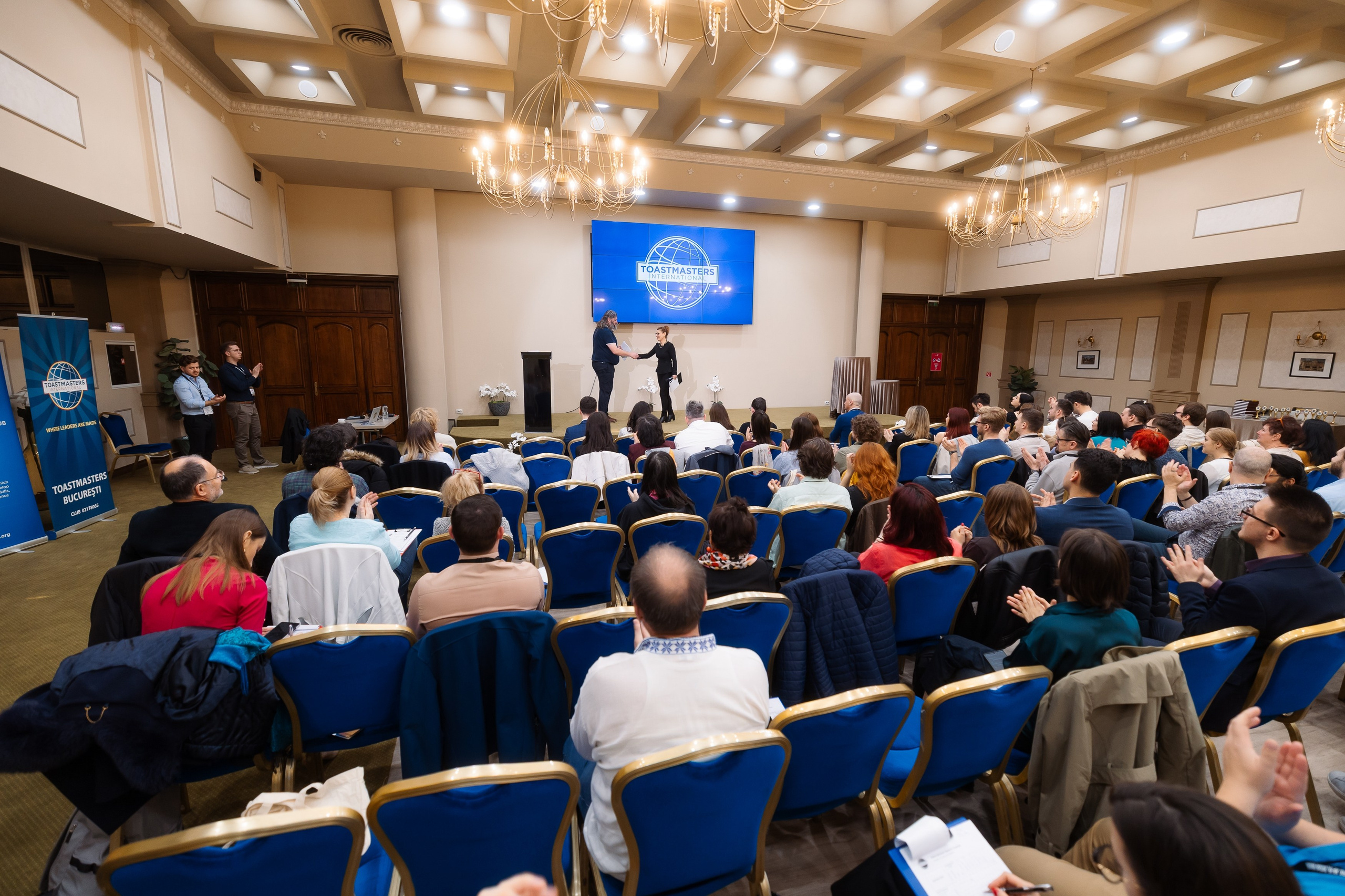 Toastmasters Conference. Marius Ciocan