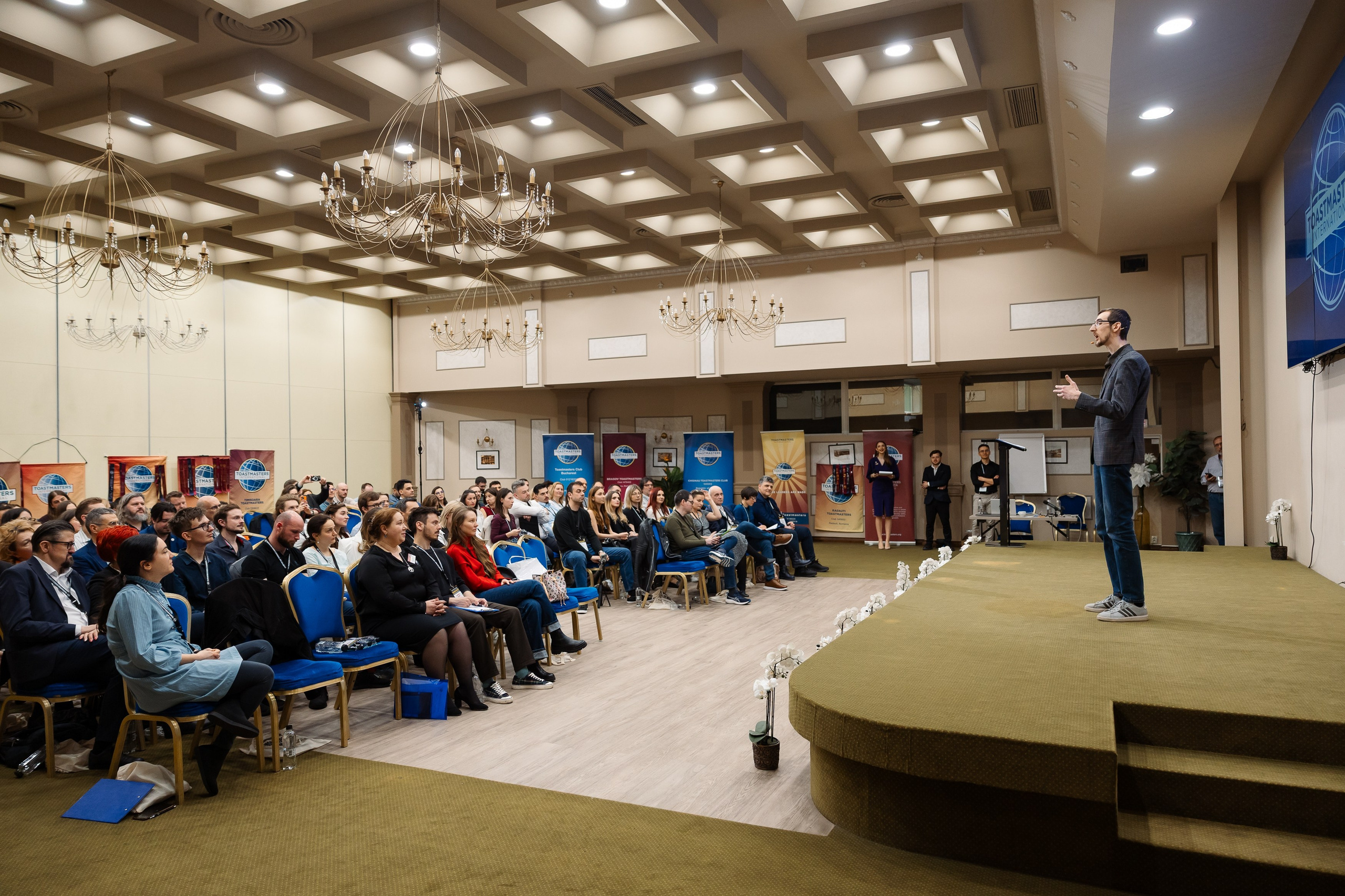 Toastmasters Conference. Marius Ciocan