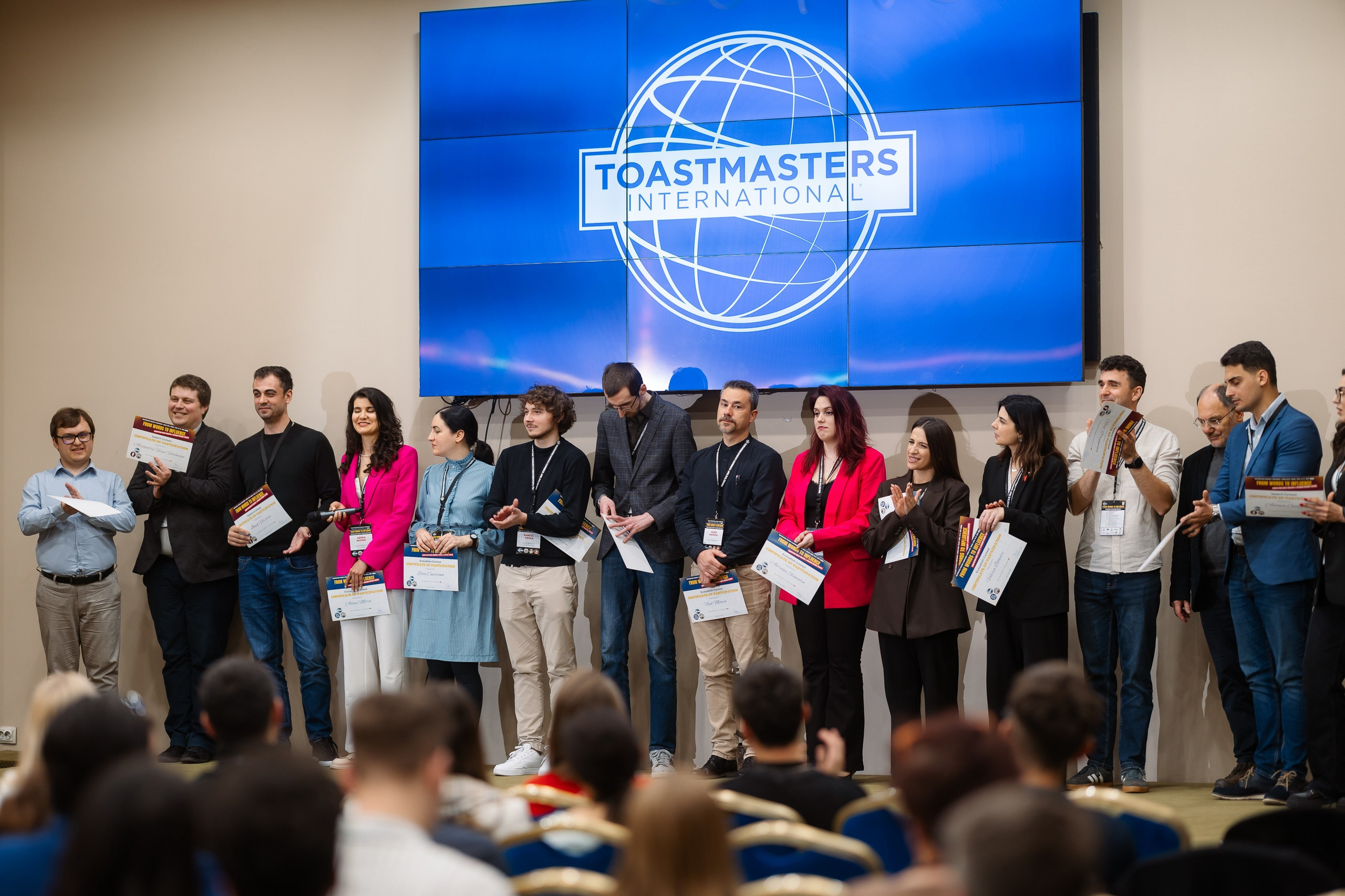 Toastmasters Conference. Marius Ciocan