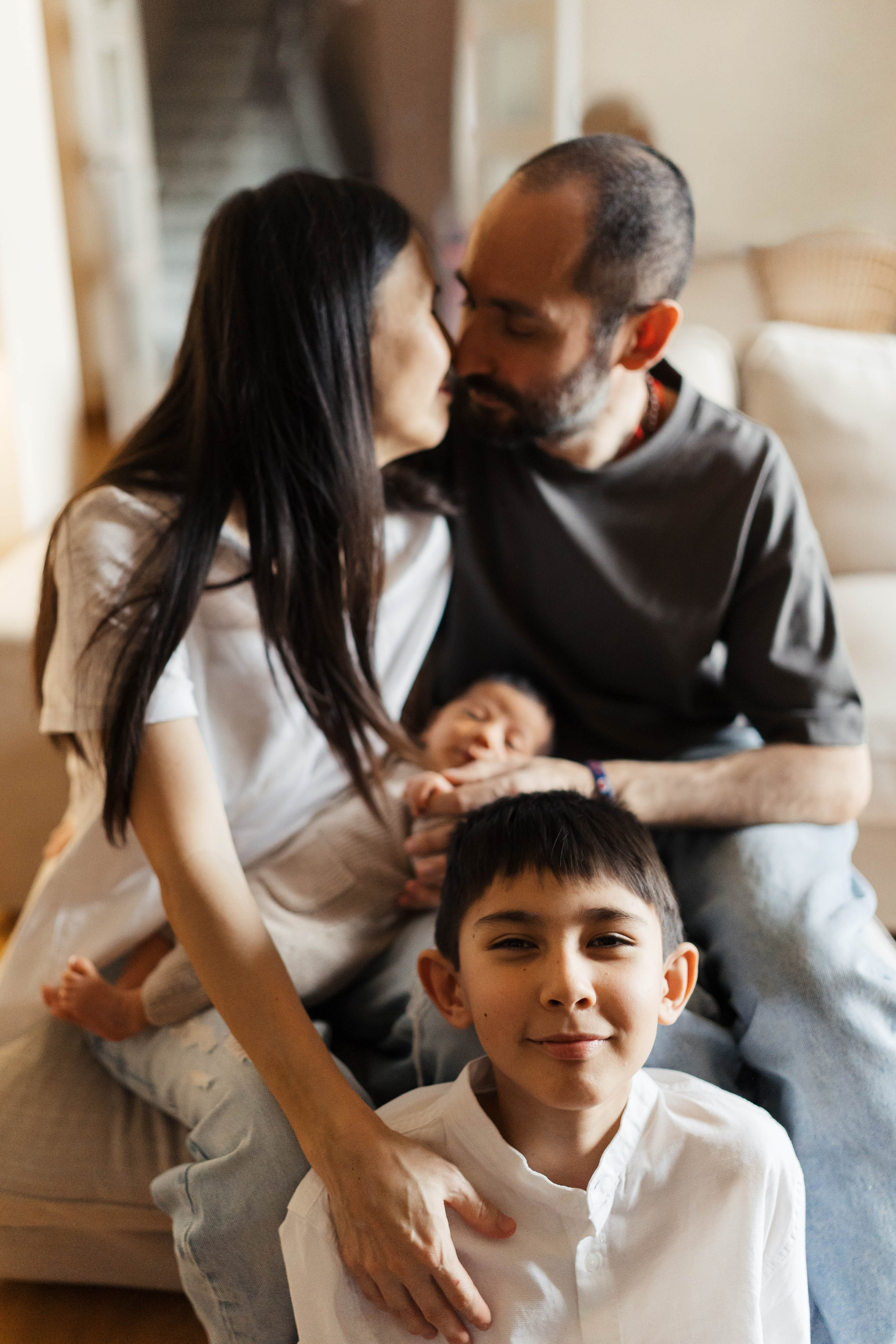Дарина и семья. Family photographer in Oviedo — Yana Razina