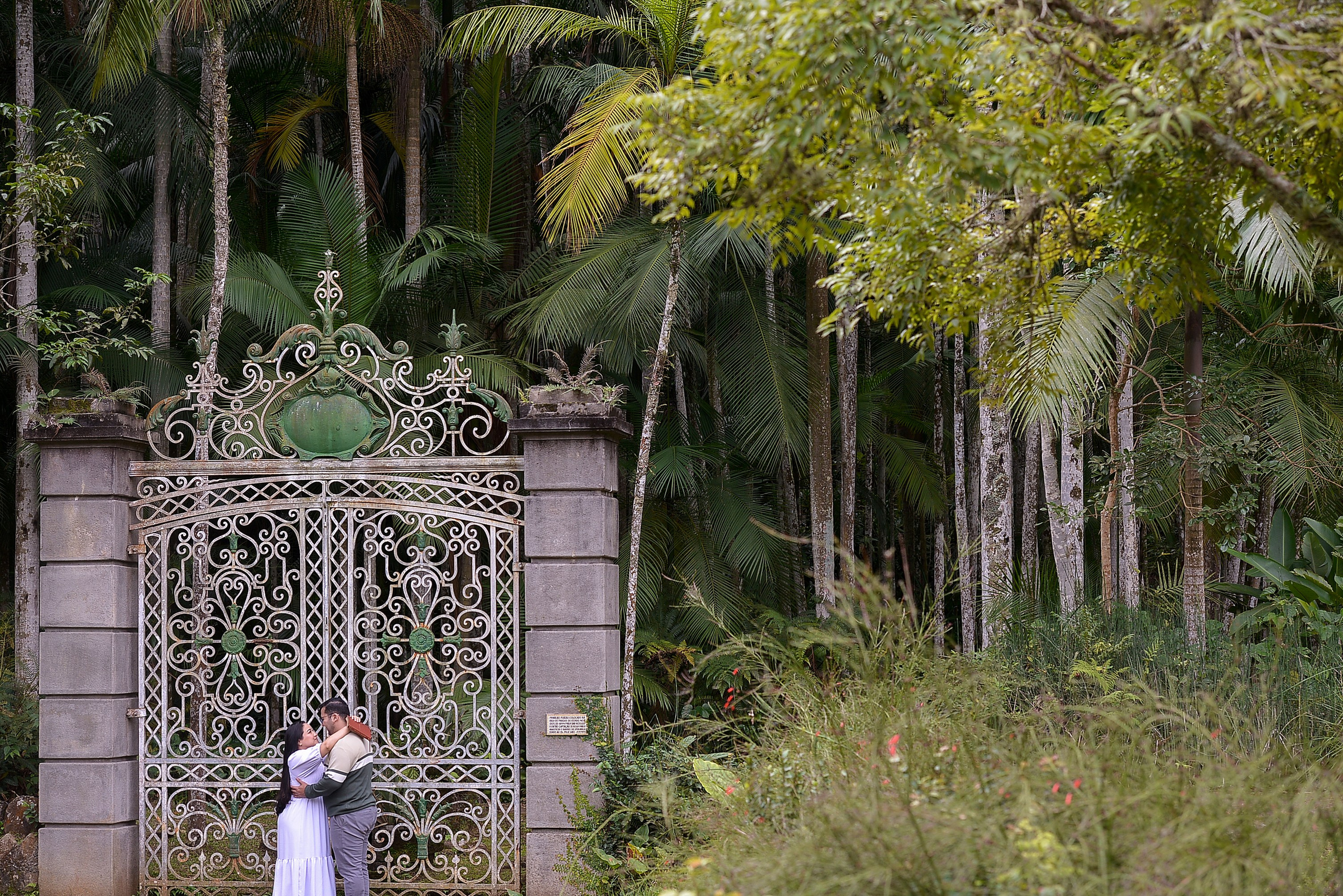 Carolina & Richard, Jardim Botânico de São Paulo. Produtora Bride