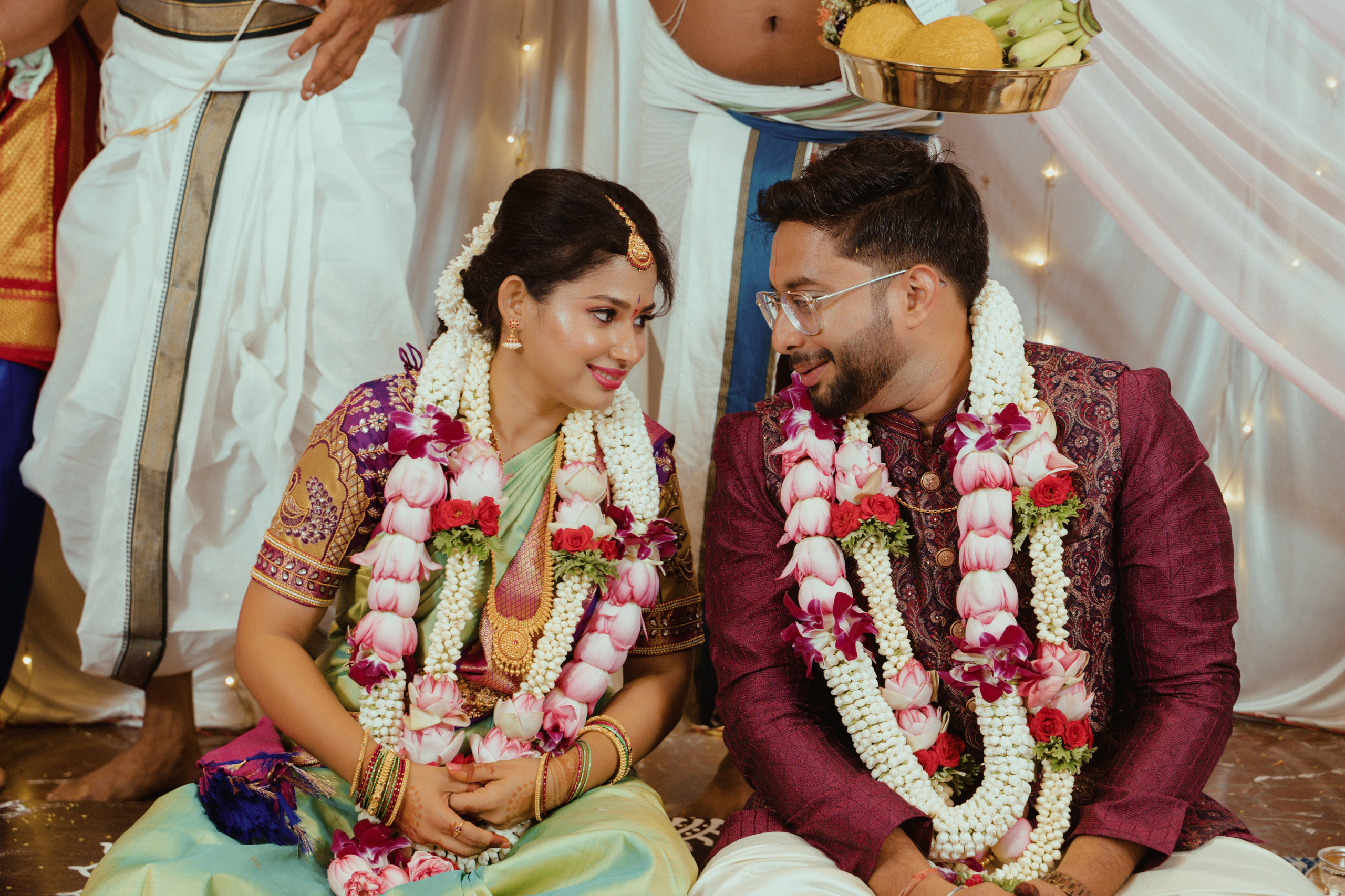 Deepthi & Akaash. Menu