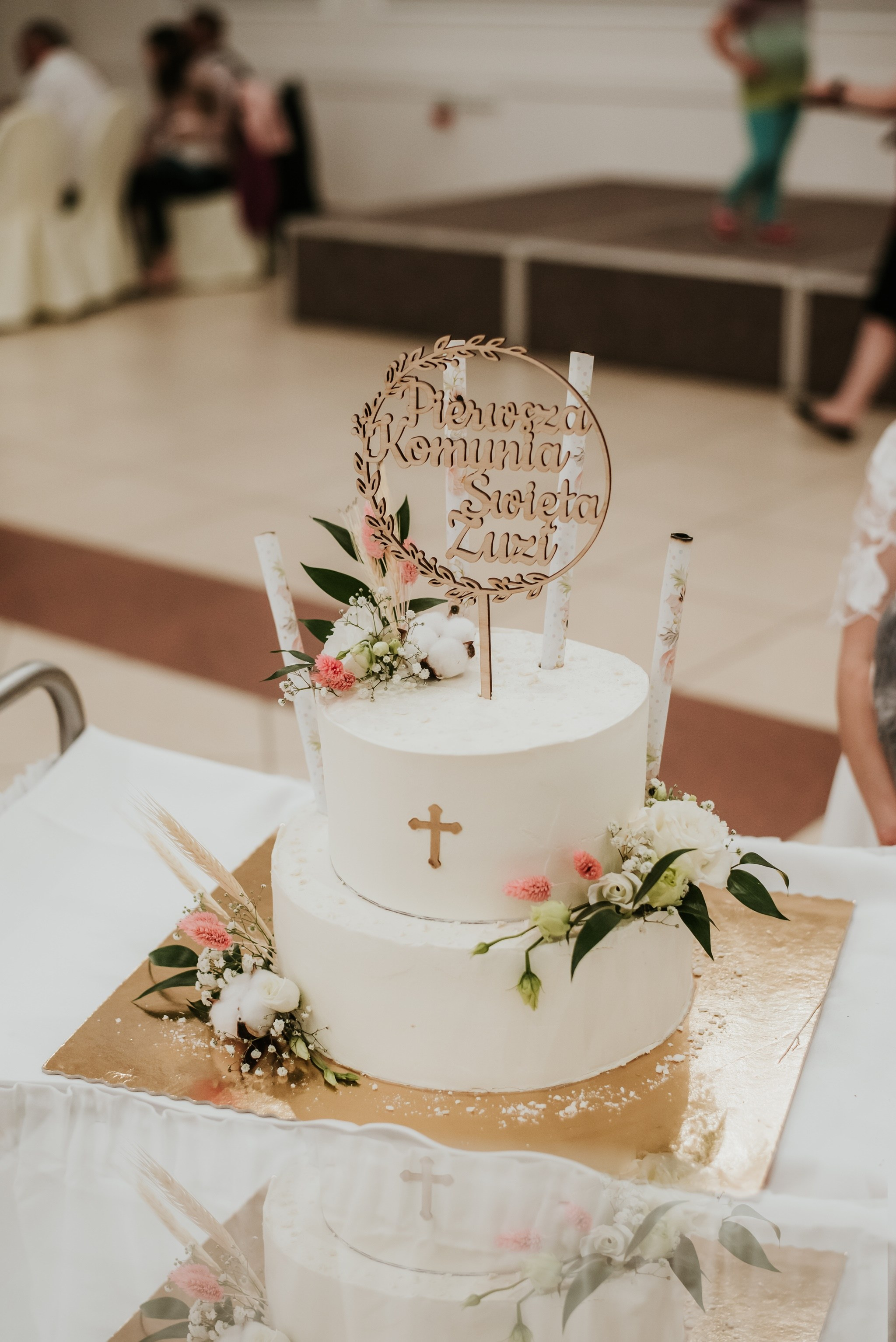 I Komunia Św. Zuzi. Dominika Strachacka Fotografia | Fotograf ślubny i rodzinny Opole Lubelskie Lublin