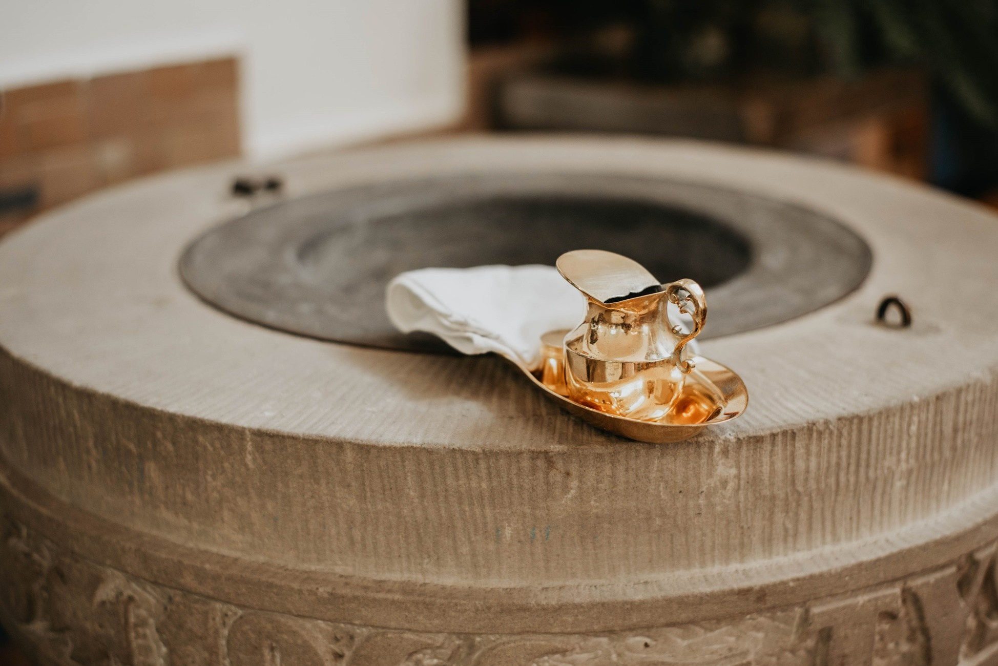 Chrzest Święty Leosia. Dominika Strachacka Fotografia | Fotograf ślubny i rodzinny Opole Lubelskie Lublin