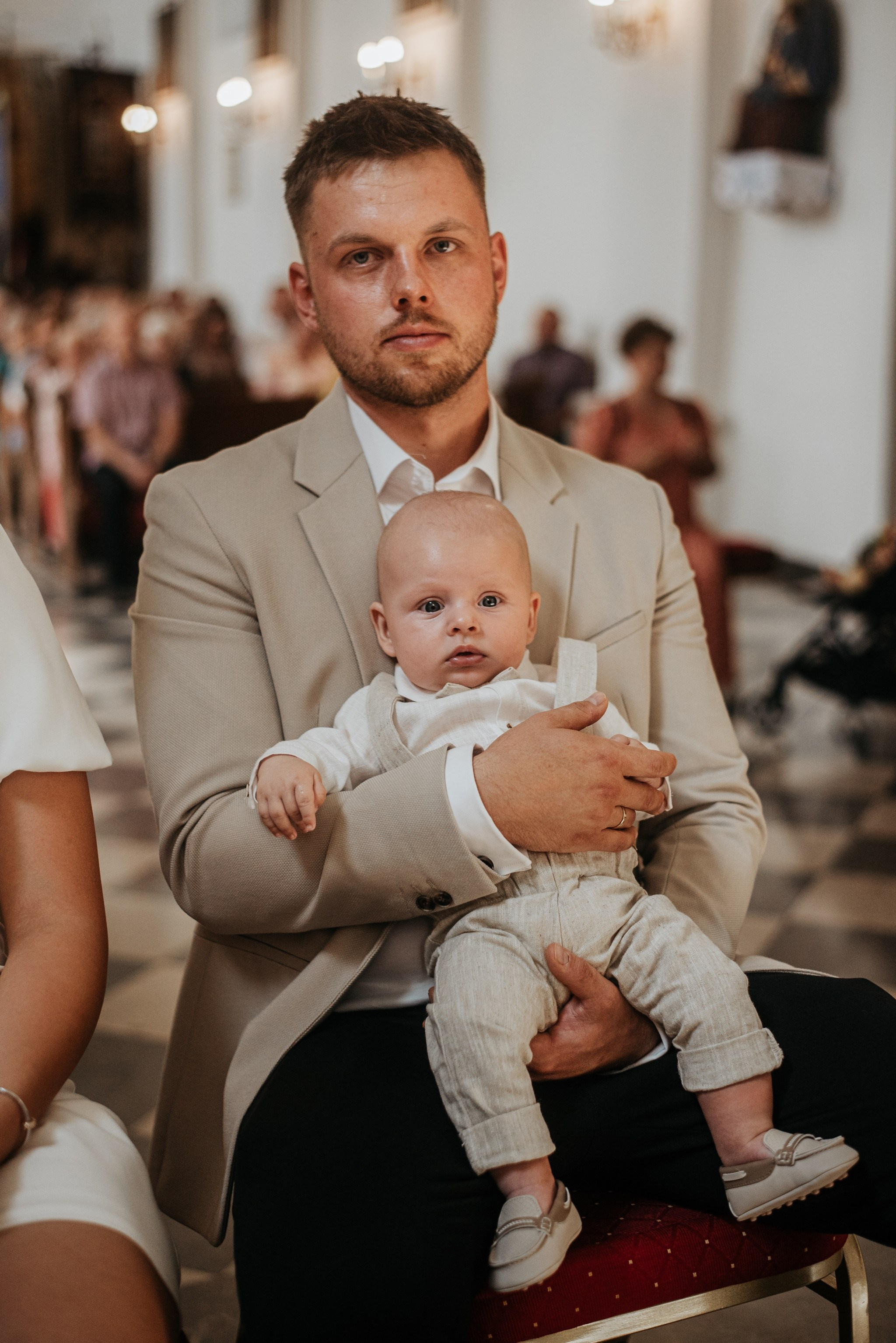 Chrzest Św. Jasia. Dominika Strachacka Fotografia | Fotograf ślubny i rodzinny Opole Lubelskie Lublin