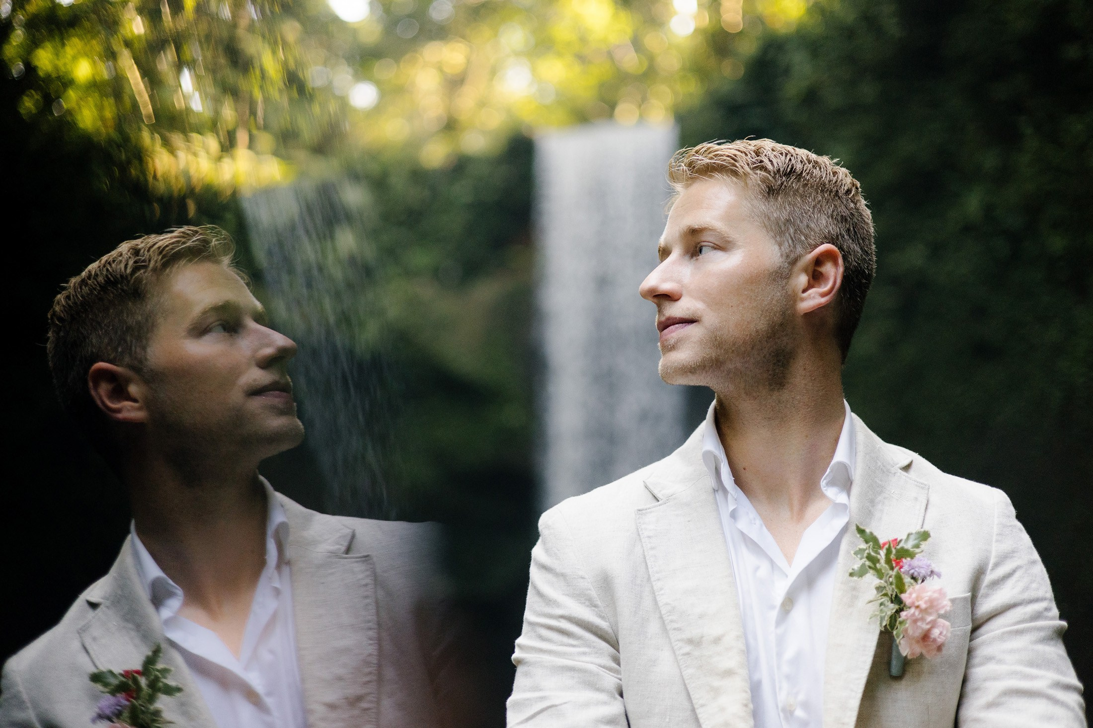 Waterfall wedding. Get.it.feel — Aesthetic Photography and Videography