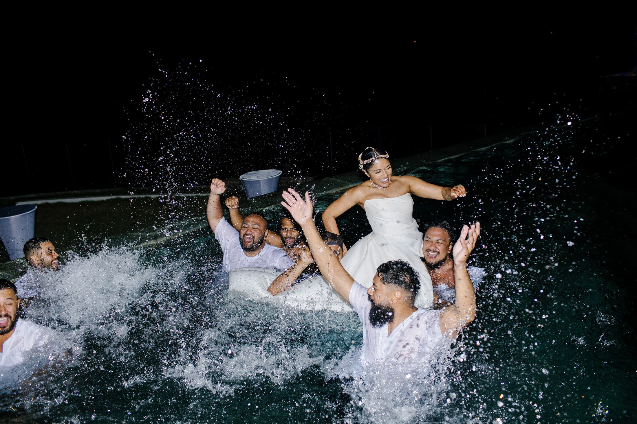Big funny wedding with guests in paradise Bali island. Get.it.feel — Aesthetic Photography and Videography