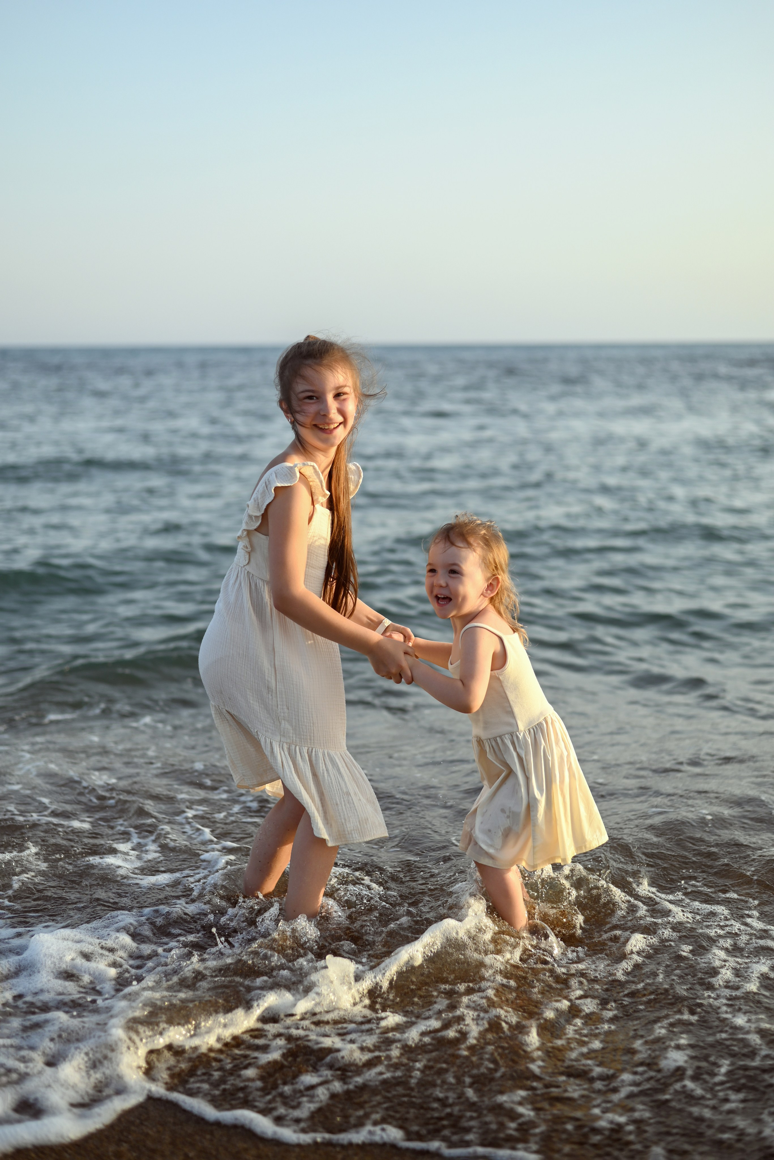 Семейная фотосессия на пляже в Белеке. Фотограф Анталия, Кемер, Белек, Сиде Дарья Кая